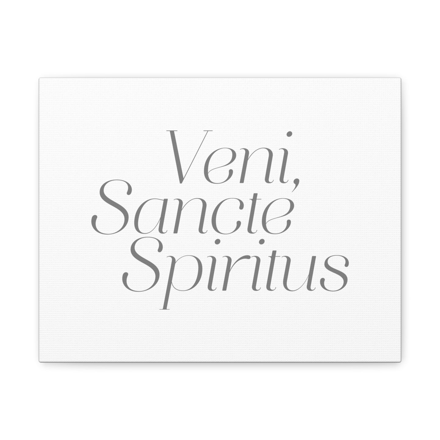 Veni, Sancte Spiritus John 15:26 Bible Verse Canvas Christian Wall Art Ready to Hang