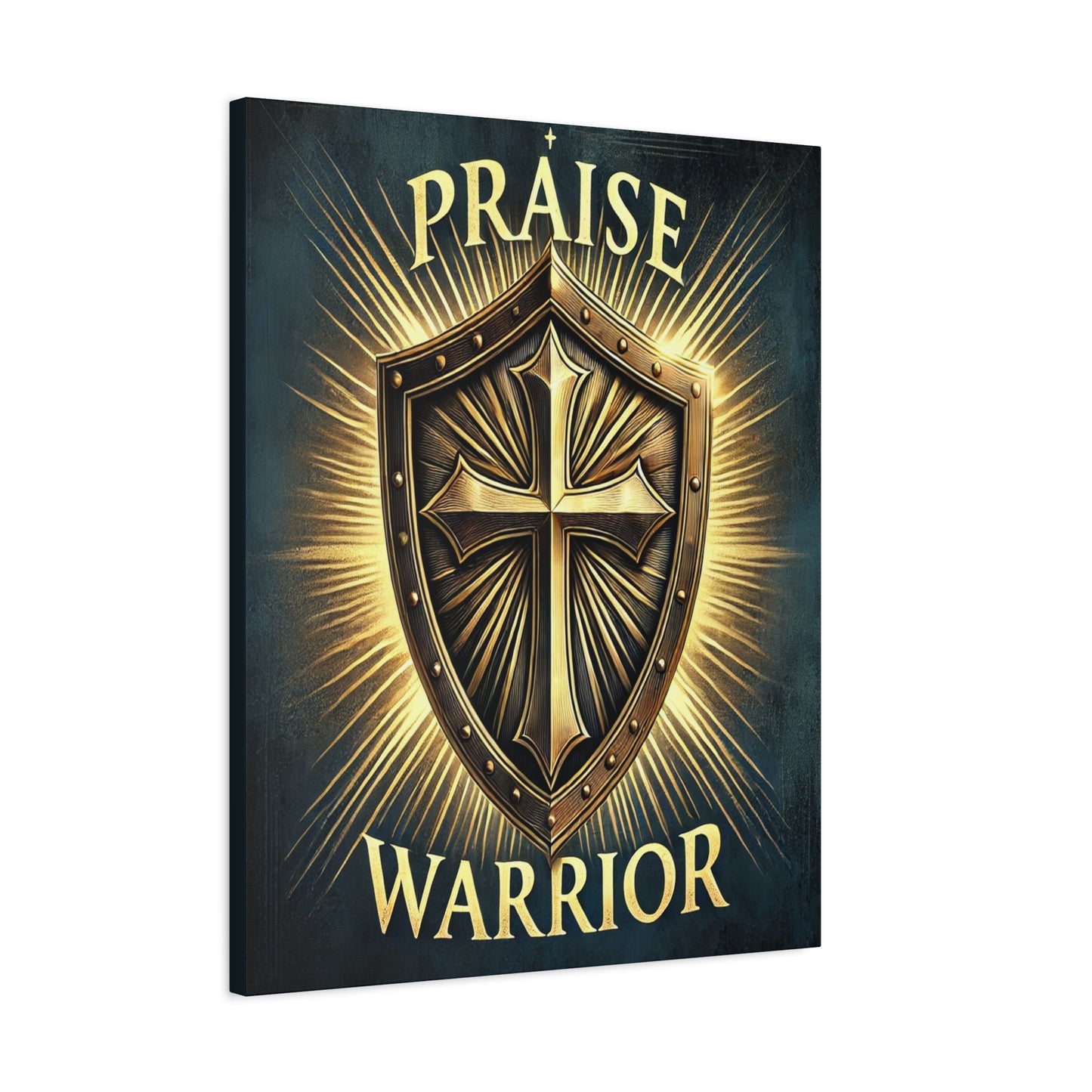Scripture Walls Praise Warrior Psalm 149 Bible Verse Canvas Christian Wall Art Ready to Hang Unframed