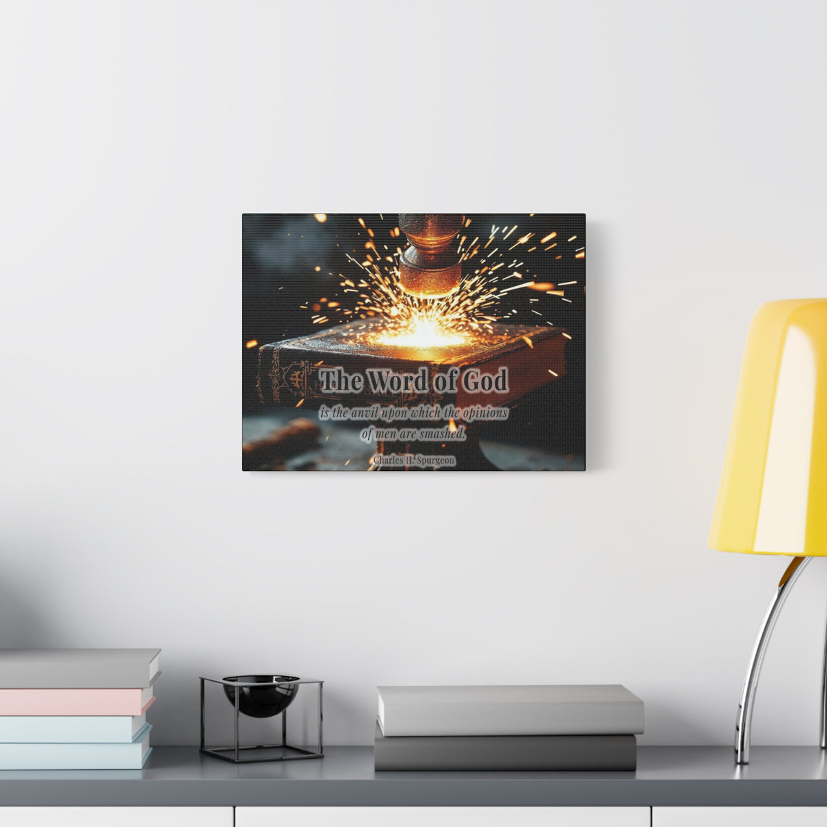 Scripture Walls The Word of God by Charles H. Spurgeon Bible Verse Canvas Christian Wall Art Ready to Hang Unframed