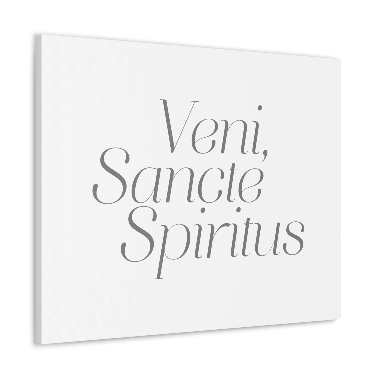 Veni, Sancte Spiritus John 15:26 Bible Verse Canvas Christian Wall Art Ready to Hang
