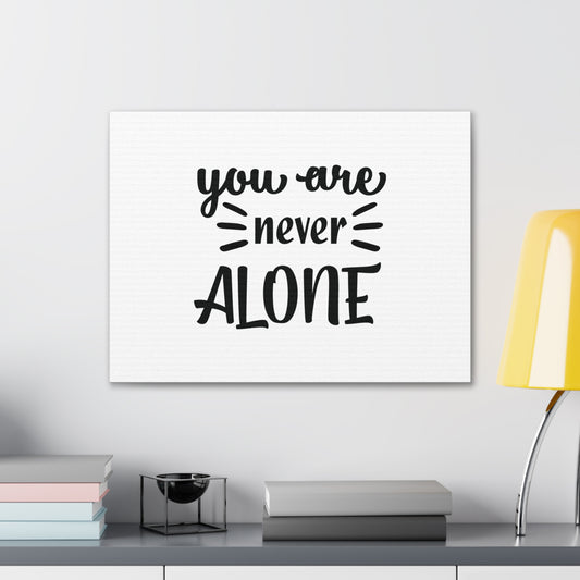 You Are Never Alone Jeremiah 29:11 Christian Wall Art Bible Verse Print Ready to Hang