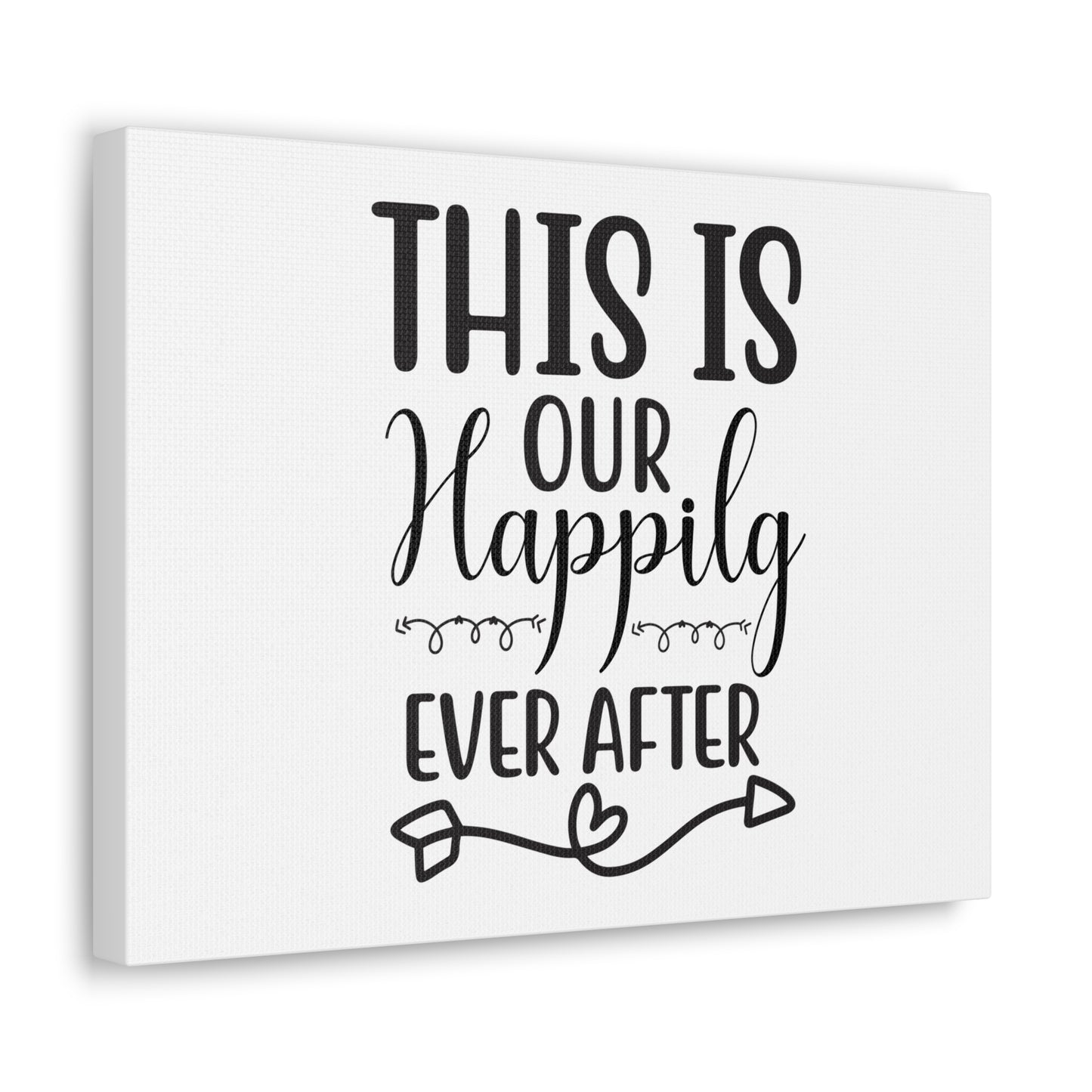 This Is Our Happily Ever After Jeremiah 29:11 Christian Wall Art Print Ready to Hang