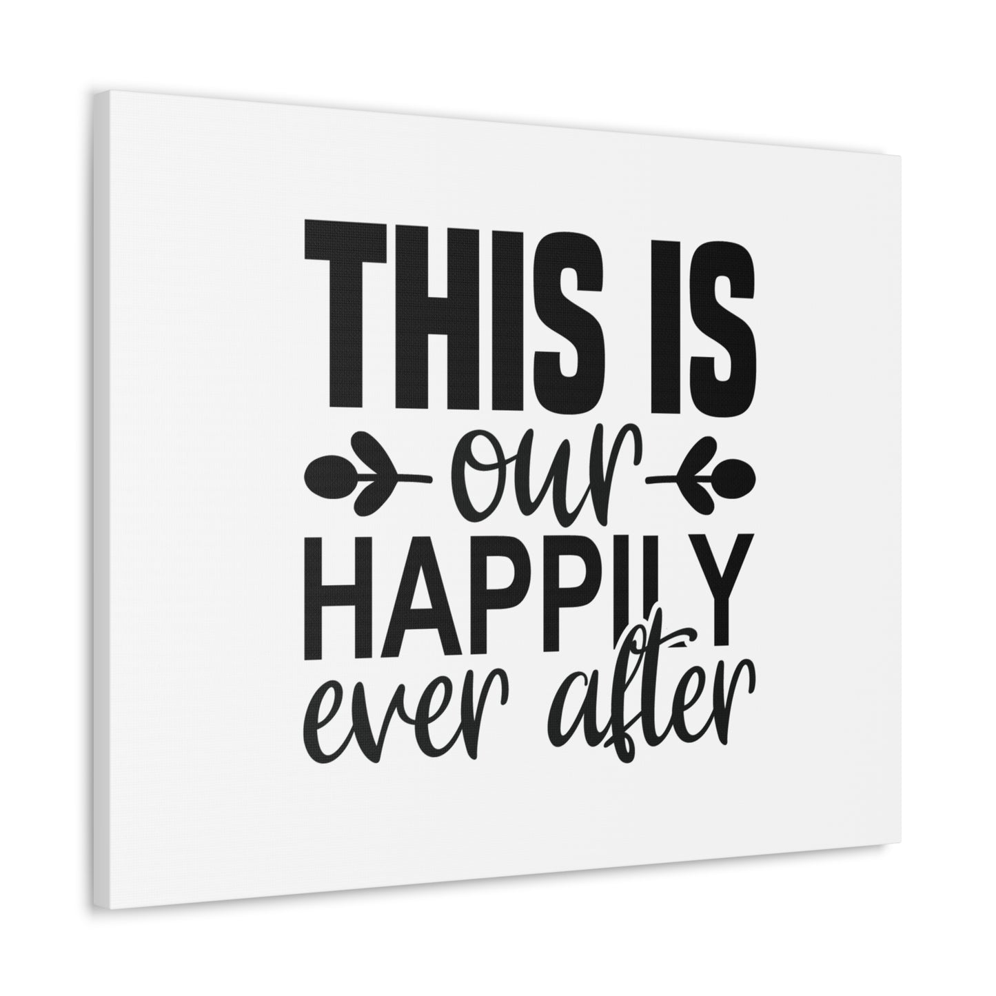 This Is Our Happily Ever 2 Timothy 4:7 After Christian Wall Art Bible Verse Print Ready to Hang