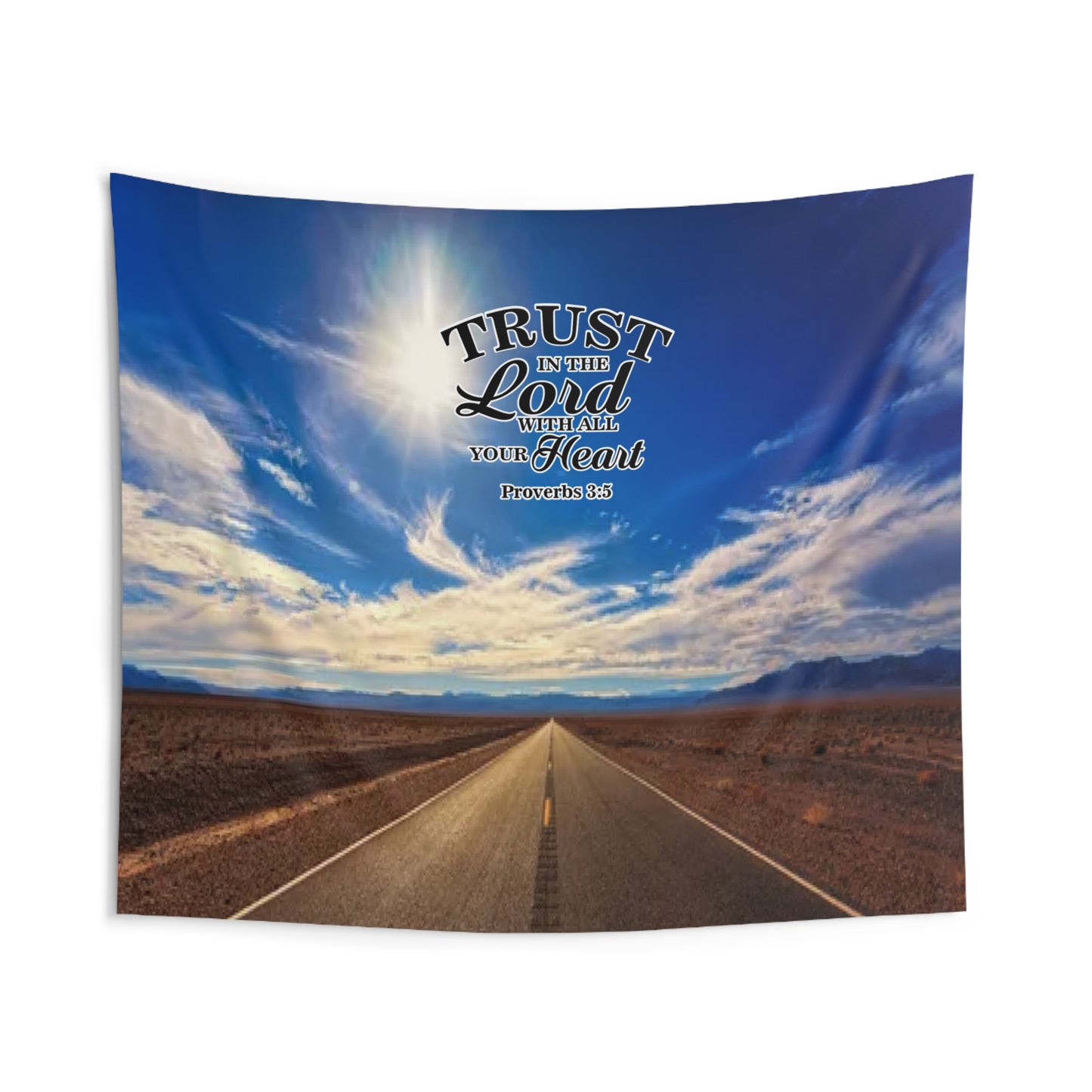 Trust in the Lord Wall Hanging Tapestry