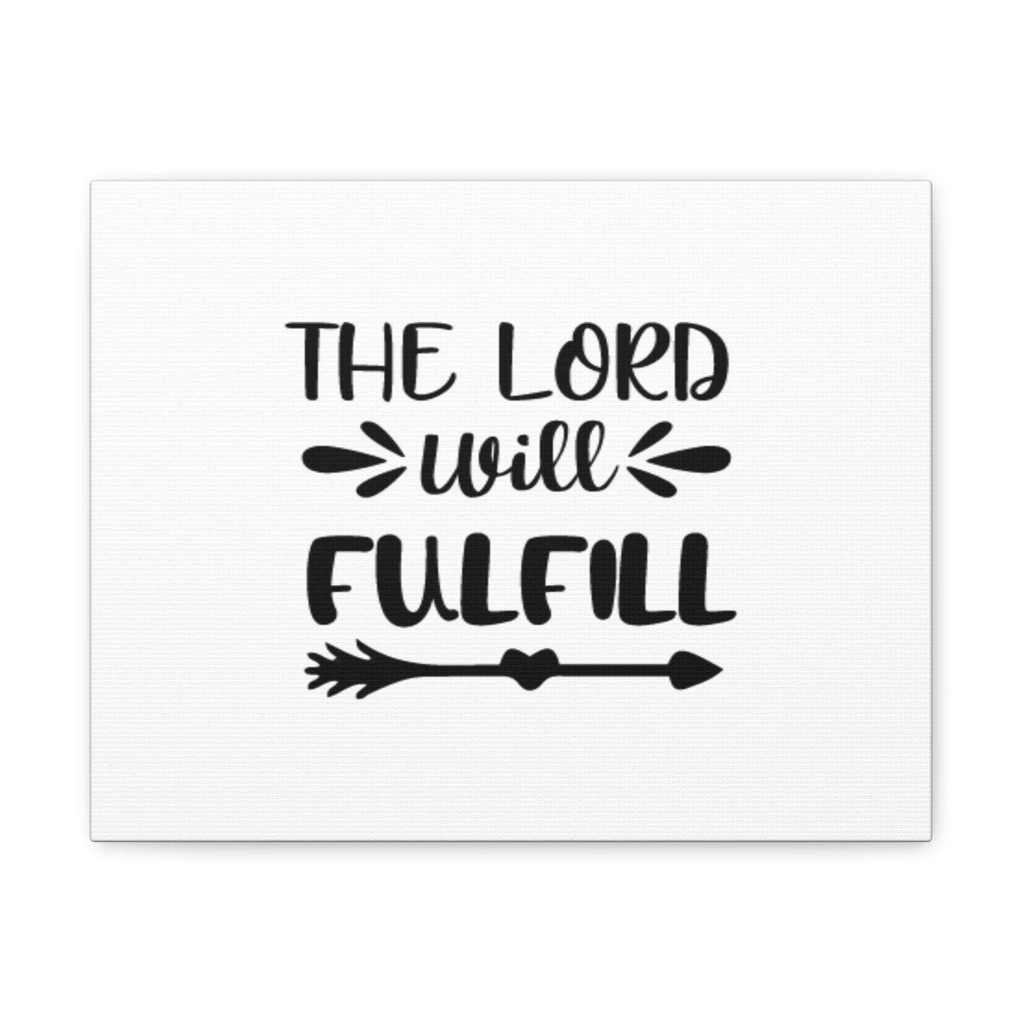 The Lord Will Fulfill Psalm 138:8 Christian Wall Art Bible Verse Print Ready to Hang