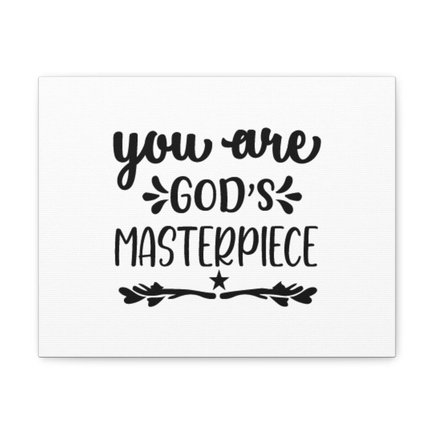 You Are God's Masterpiece Ephesians 2:10 Star Christian Wall Art Bible Verse Print Ready to Hang