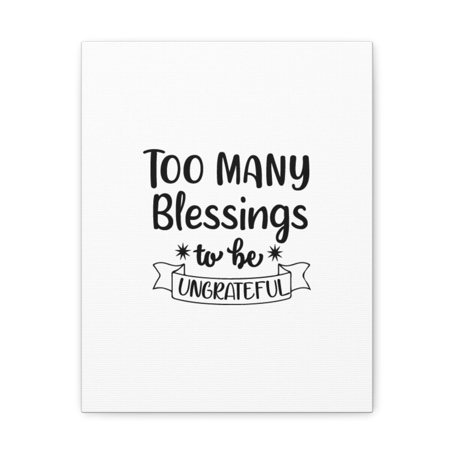 Too Many Blessings James 1:17 Christian Wall Art Bible Verse Print Ready to Hang