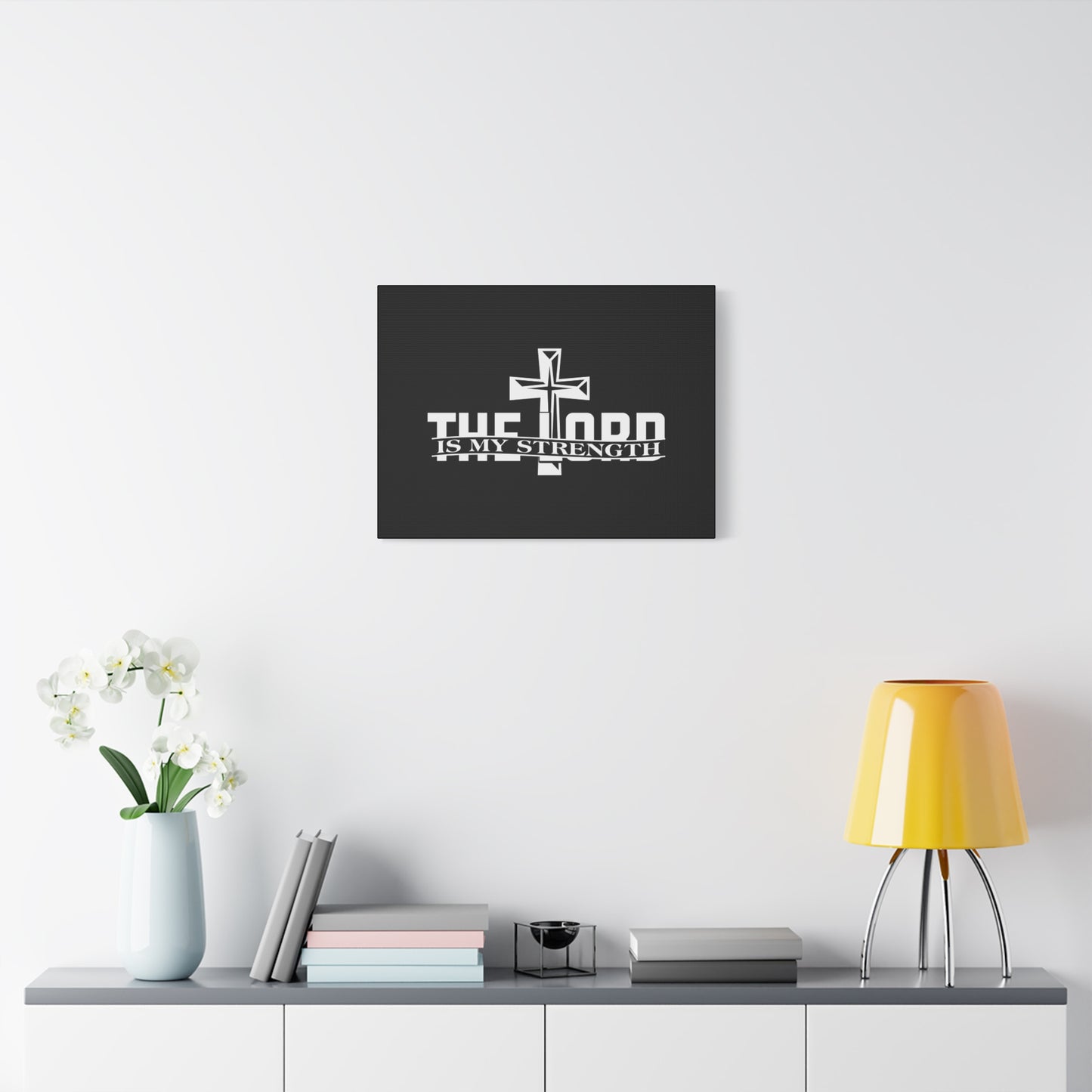 Scripture Canvas My Strength PSALM 73:26 Christian Wall Art Bible Verse Print Ready to Hang
