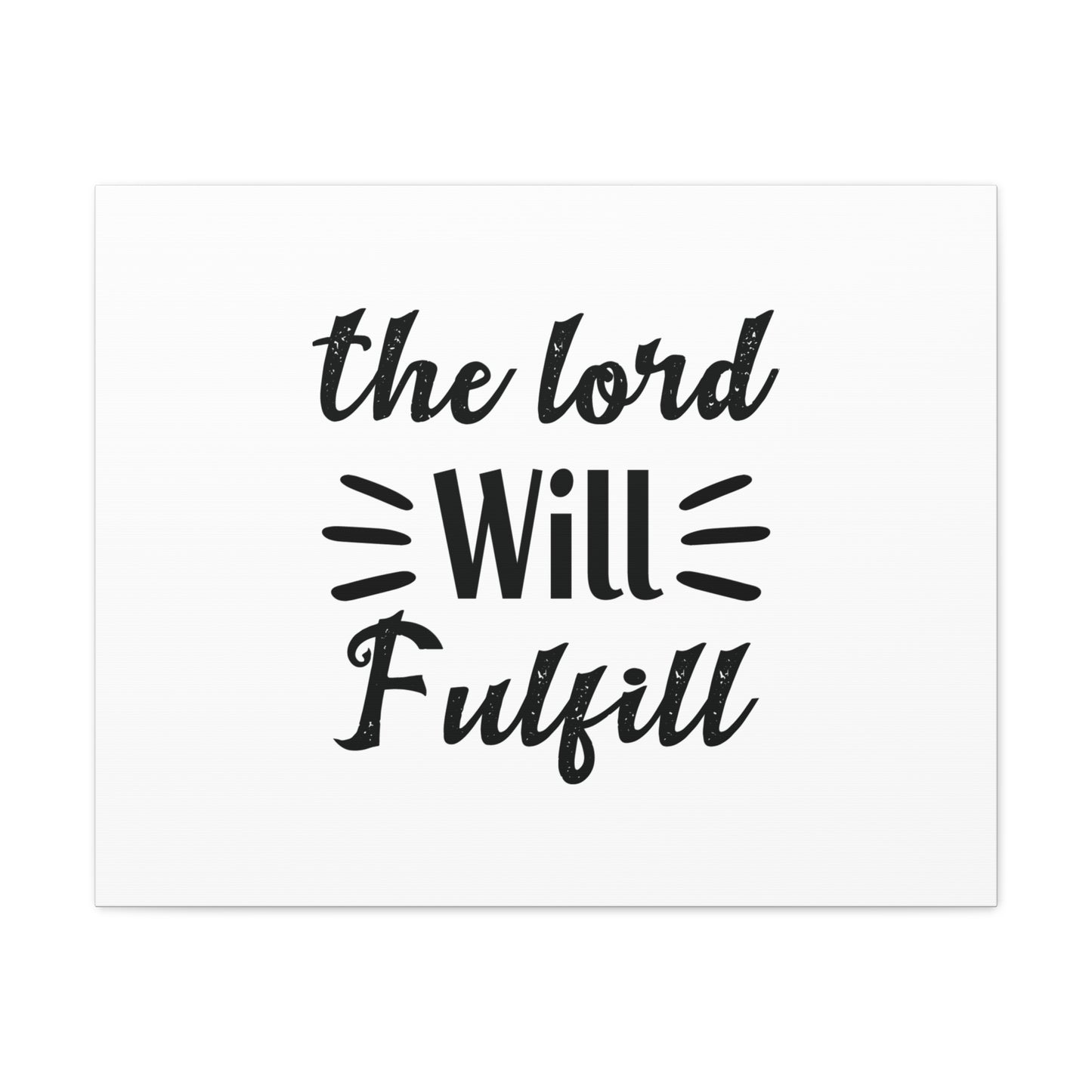 The Lord Will Fulfill 2 Peter 3:9 Christian Wall Art Bible Verse Print Ready to Hang