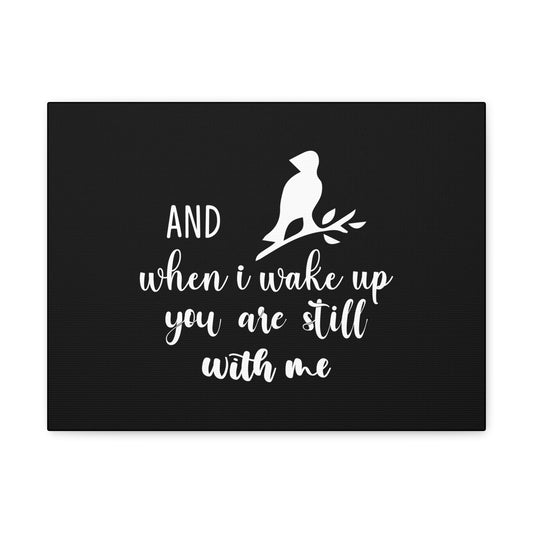 When I Wake Up, You Are Still With Me Psalm 139:18 Bird Christian Wall Art Bible Verse Print Ready to Hang