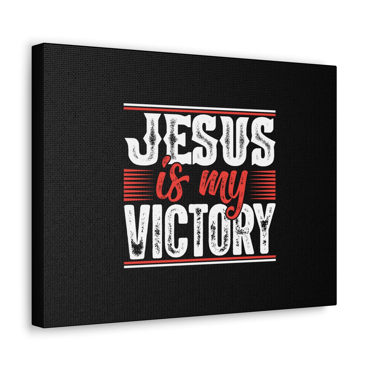 Jesus Is My Victory 1 Corinthians 15:57 Christian Wall Art Bible Verse Print Ready to Hang