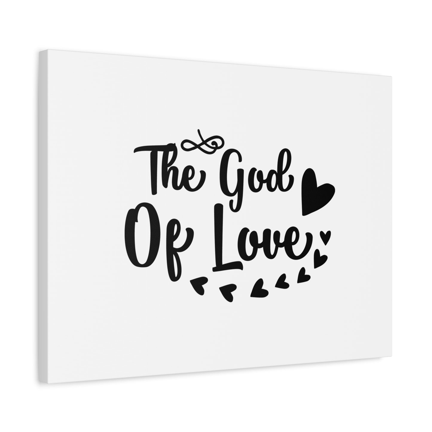 Scripture Canvas The God Of Love PSALM 107:8 Christian Wall Art Bible Verse Print Ready to Hang