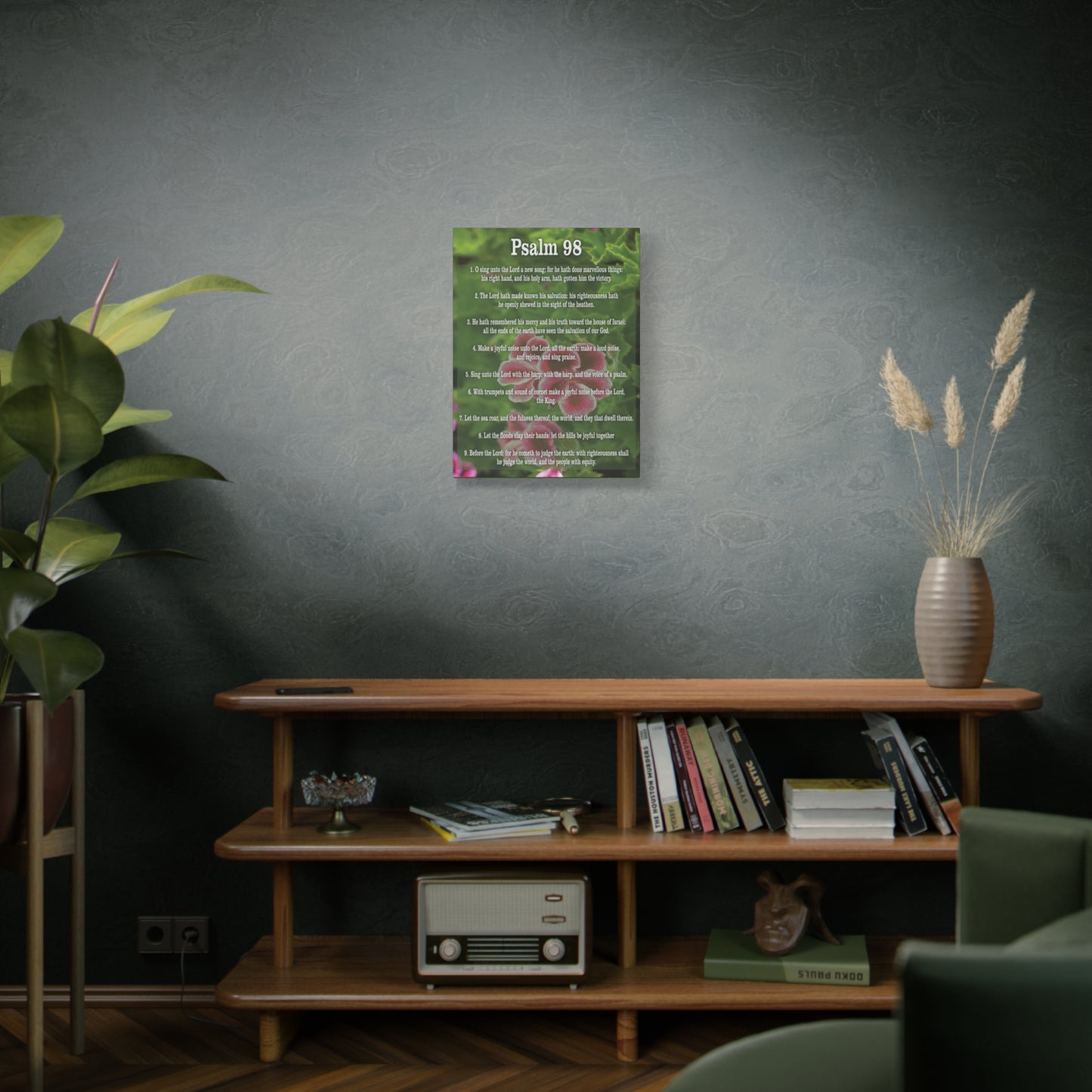 Scripture Walls Joyful Noise Of Salvation Psalm 98:4 Christian Wall Art Print Ready to Hang
