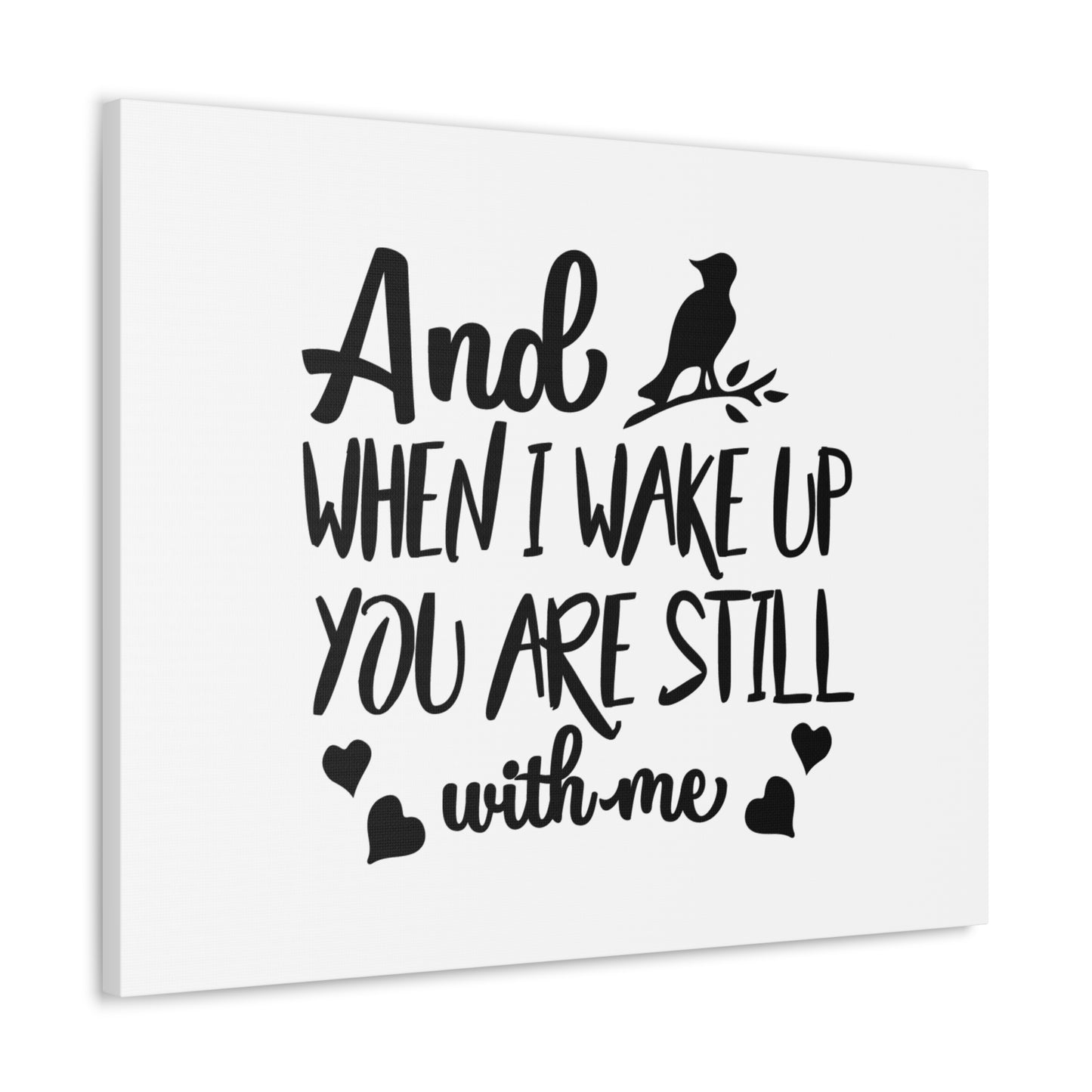 You Are Still With Me Exodus 14:14 Christian Wall Art Bible Verse Print Ready to Hang