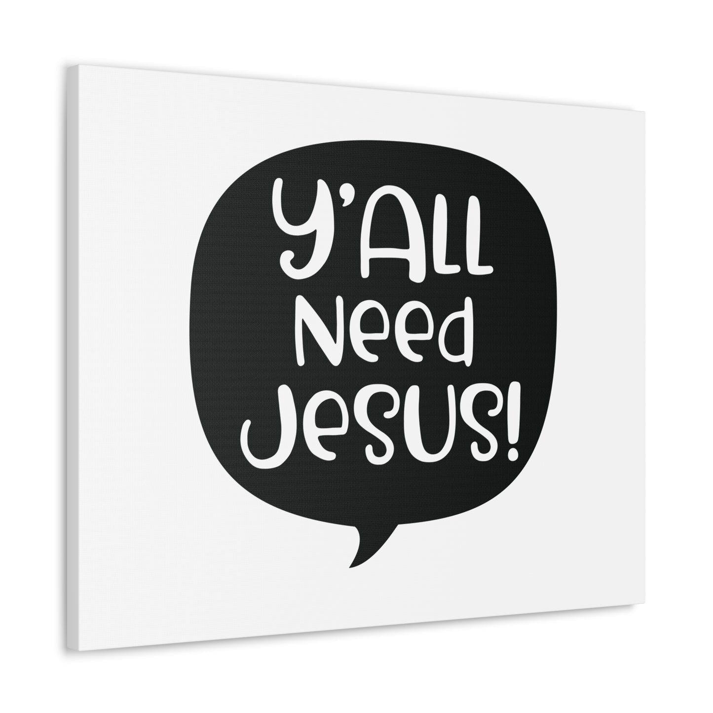 Y'all Need Jesus Psalm 37:4 Christian Wall Art Print Ready to Hang