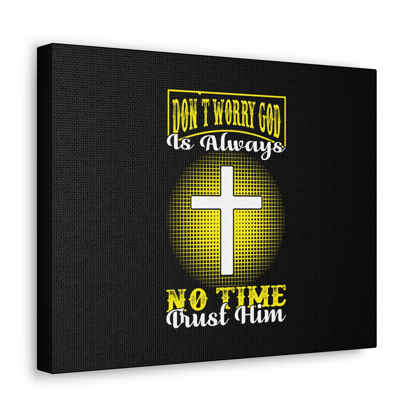 Trust Him Psalm 37:3-7 Christian Wall Art Bible Verse Print Ready to Hang