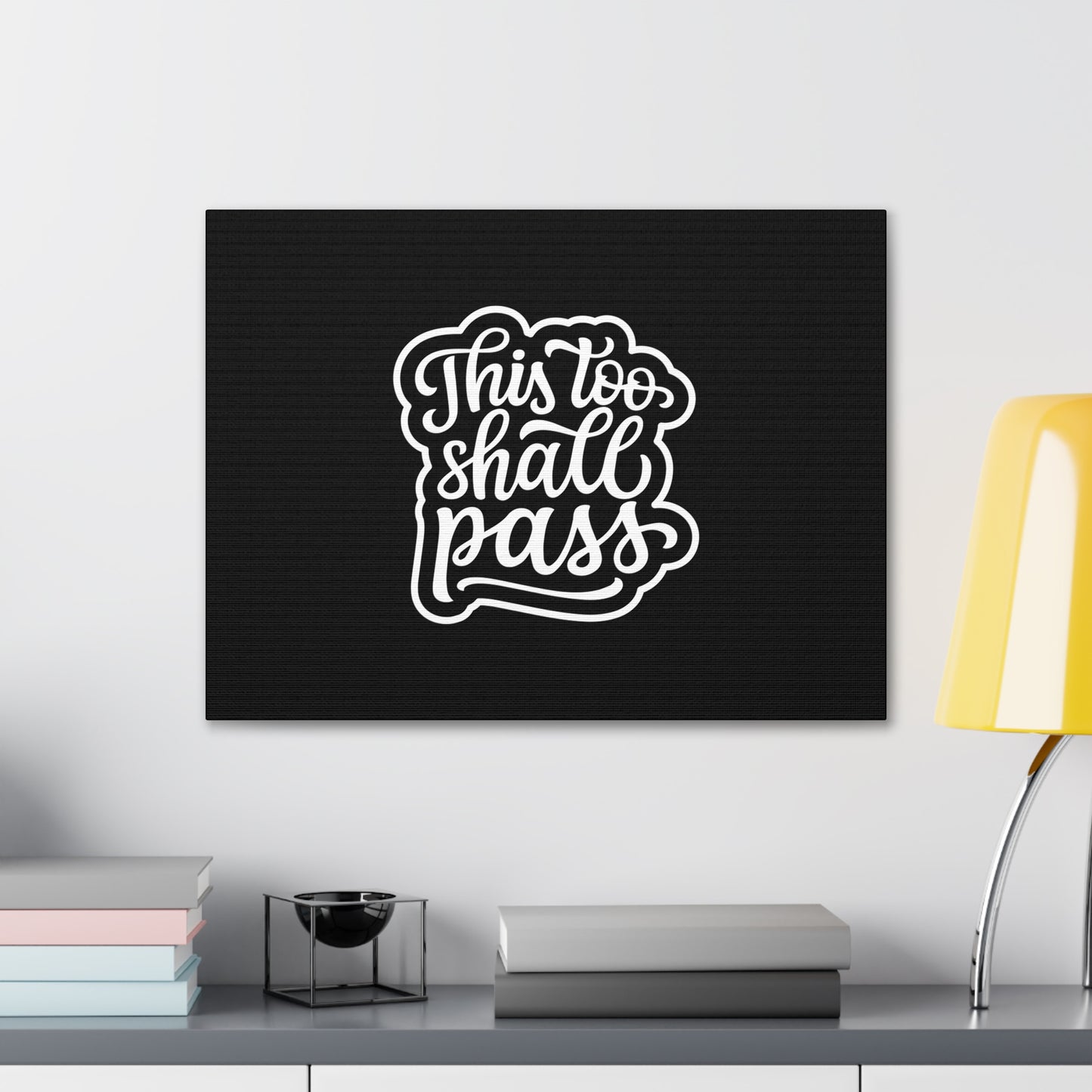 This To Shall Pass 2 Corinthians 4:17 Christian Wall Art Bible Verse Print Ready to Hang