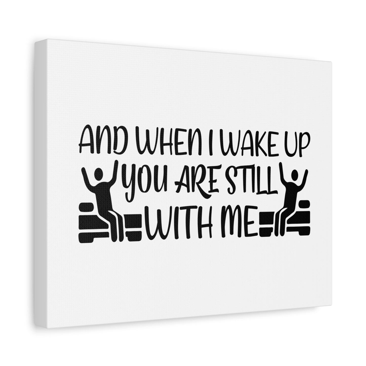 Scripture Canvas You Are Still With Me Psalm 139:18 Christian Wall Art Bible Verse Print Ready to Hang