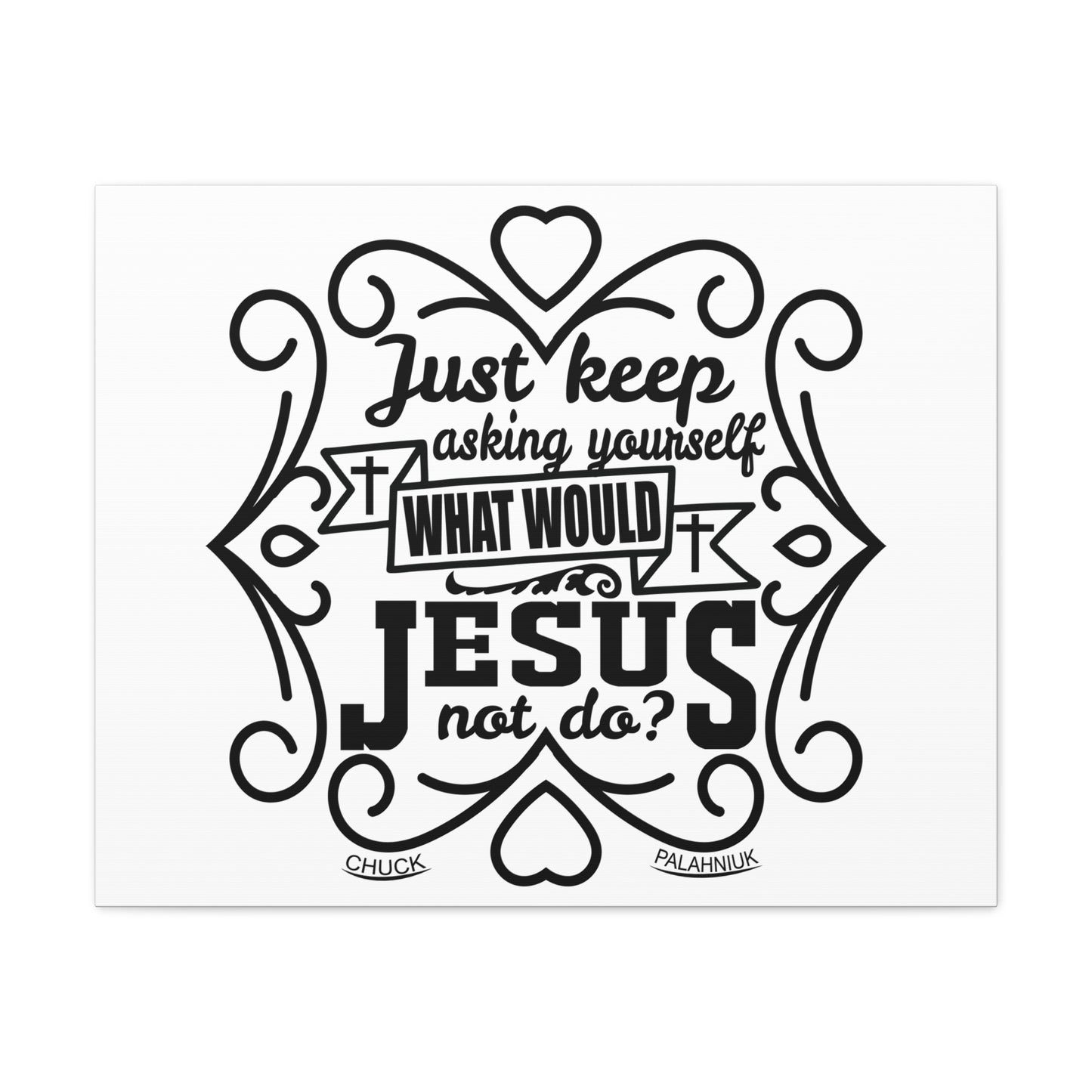 What Would Jesus Matthew 21:22 Christian Wall Art Print Ready to Hang