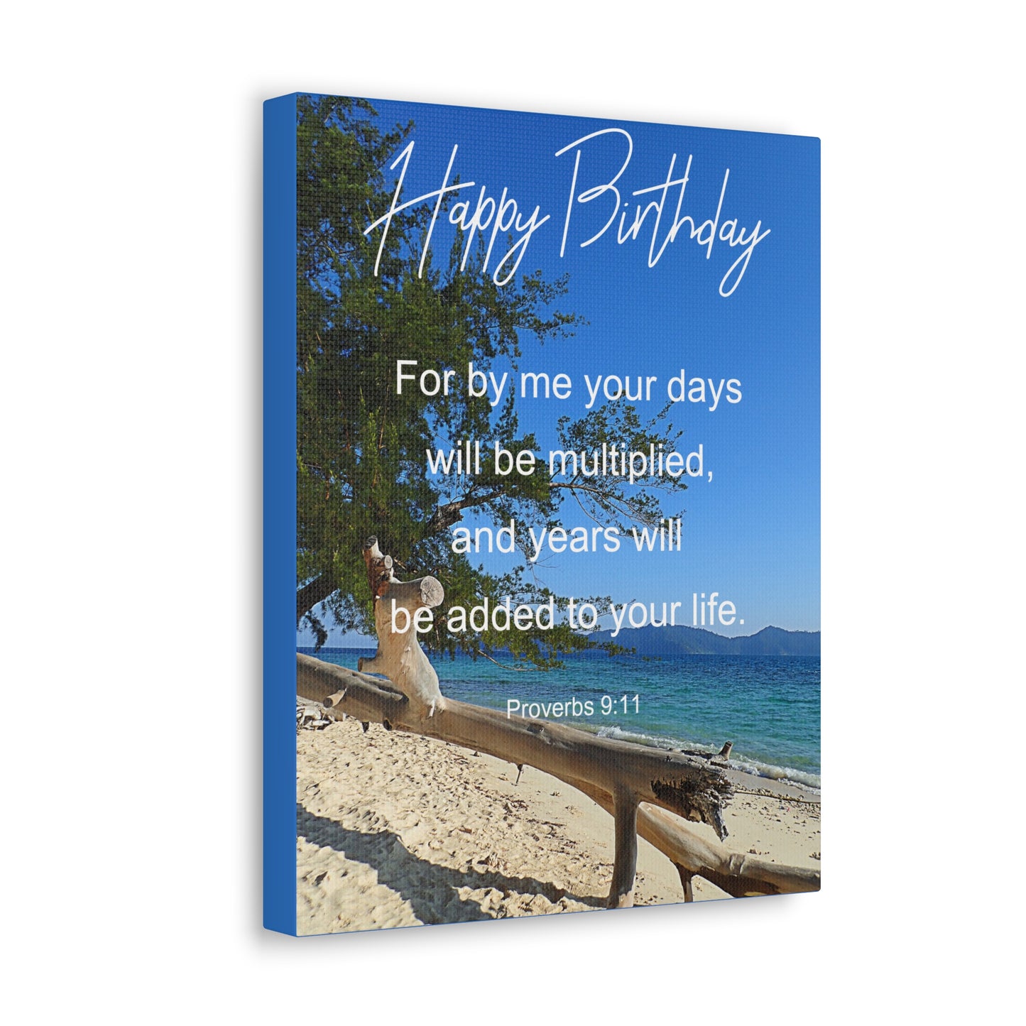 Will Be Multiplied Proverbs 9:11Bible Verse Canvas Christian Wall Art Bible Verse Print Ready To Hang