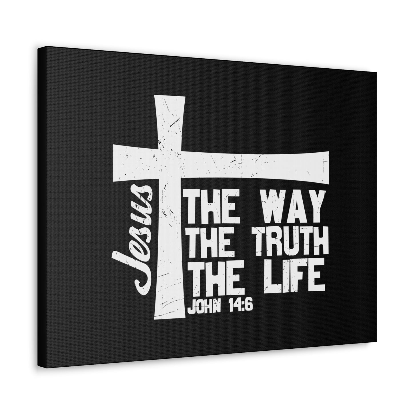 The Way, The Truth, The Life John 14:6 Christian Wall Art Bible Verse Print Ready to Hang