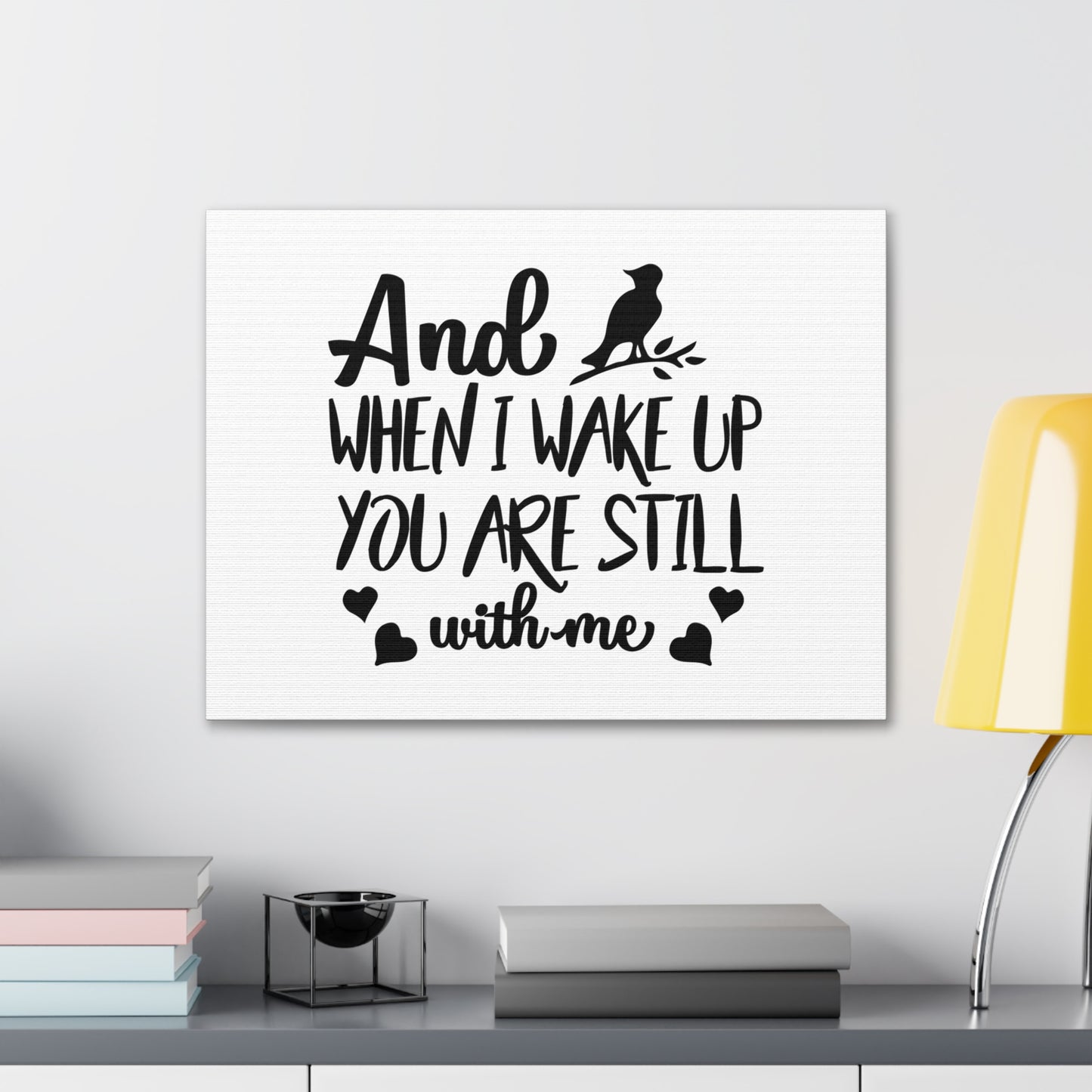 You Are Still With Me Exodus 14:14 Christian Wall Art Bible Verse Print Ready to Hang