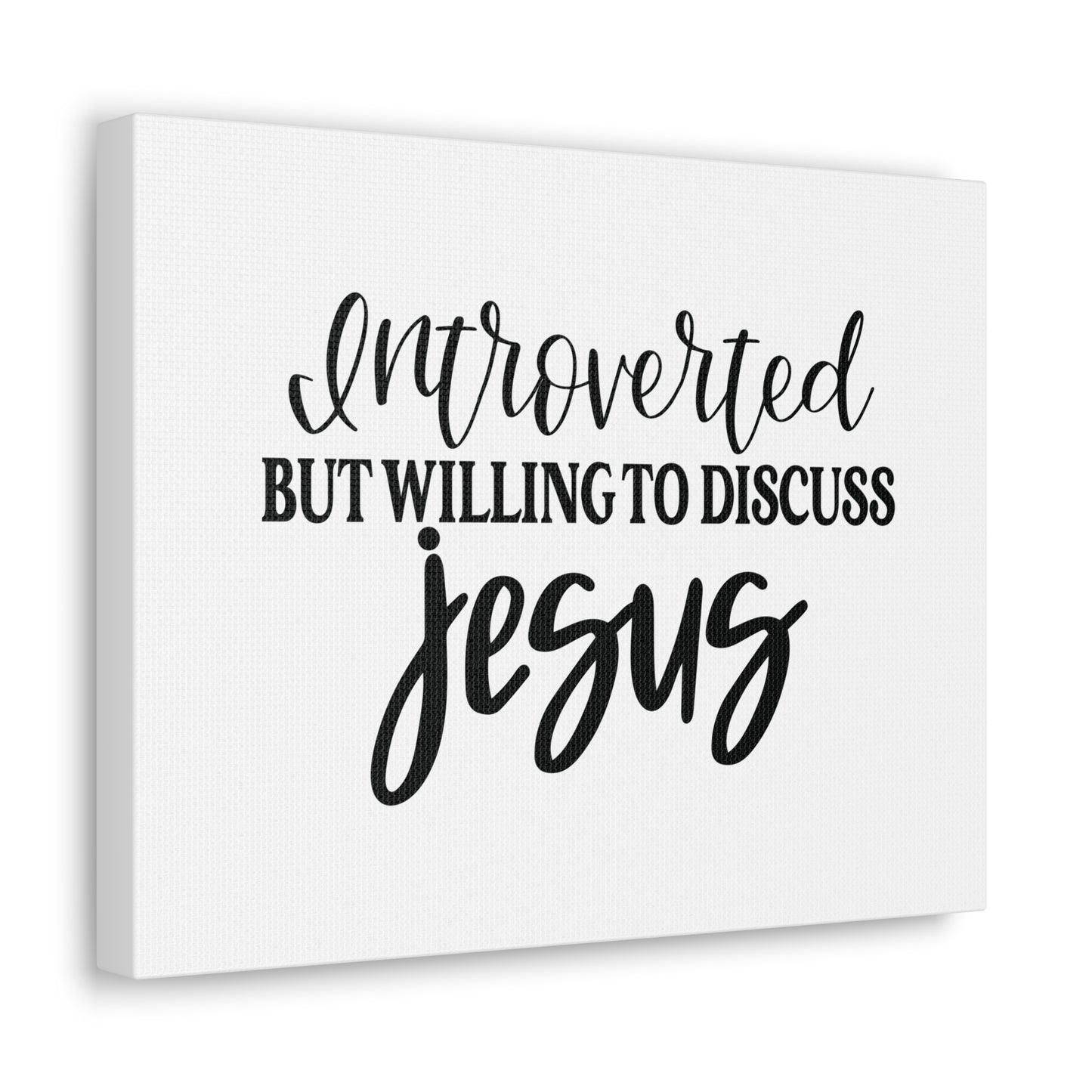 Willing To Discuss Jesus Ephesians 5:2 Christian Wall Art Bible Verse Print Ready to Hang