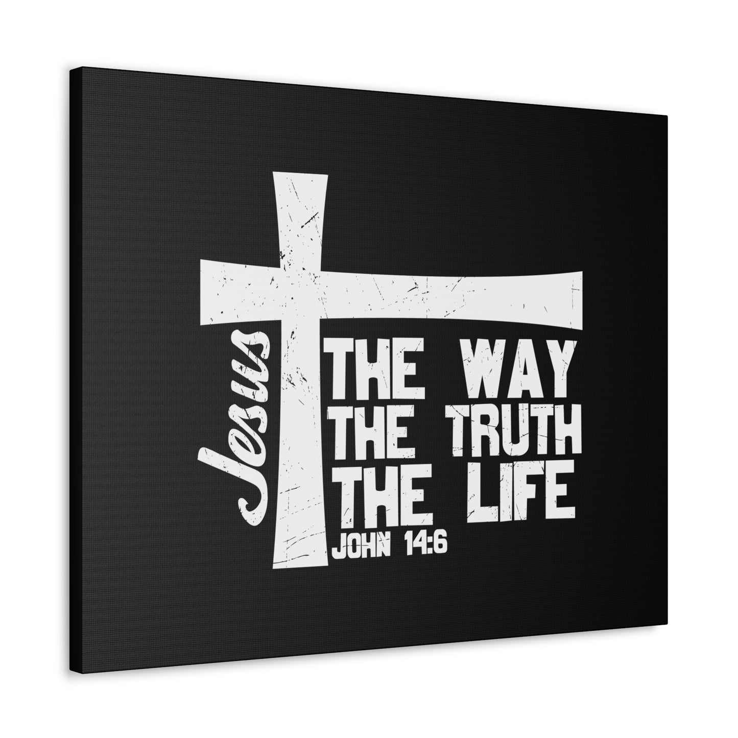 The Way, The Truth, The Life John 14:6 Christian Wall Art Bible Verse Print Ready to Hang