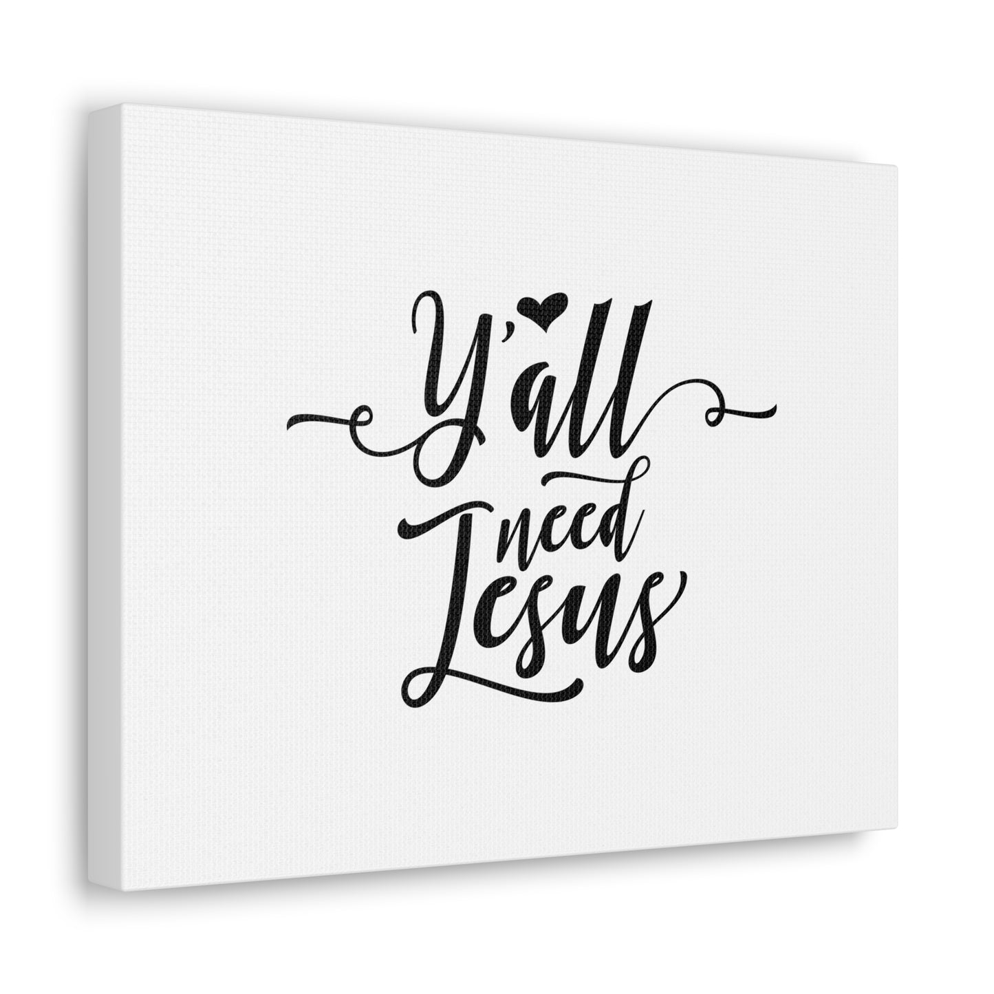 Ya'll Need Jesus Hebrews 12:2 Christian Wall Art Bible Verse Print Ready to Hang