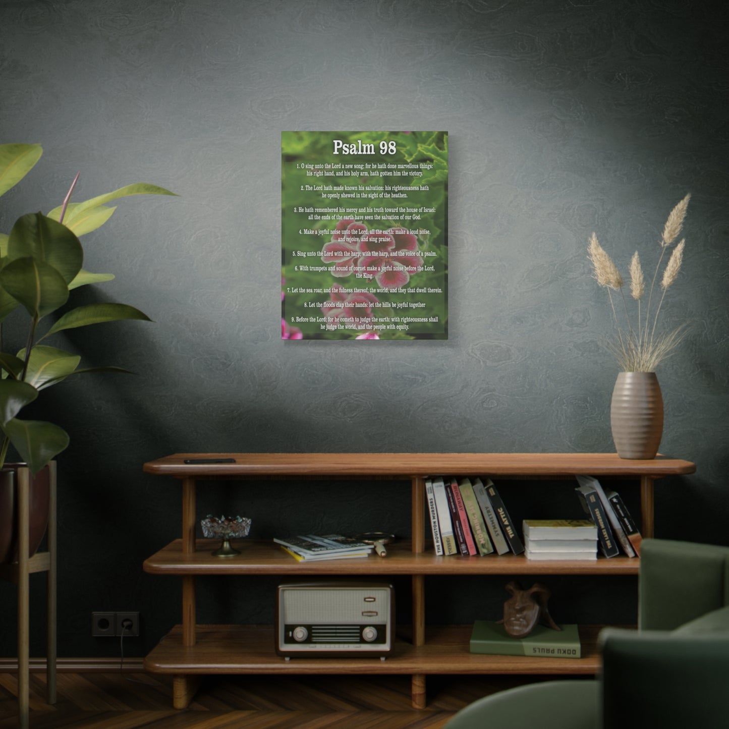 Scripture Walls Joyful Noise Of Salvation Psalm 98:4 Christian Wall Art Print Ready to Hang