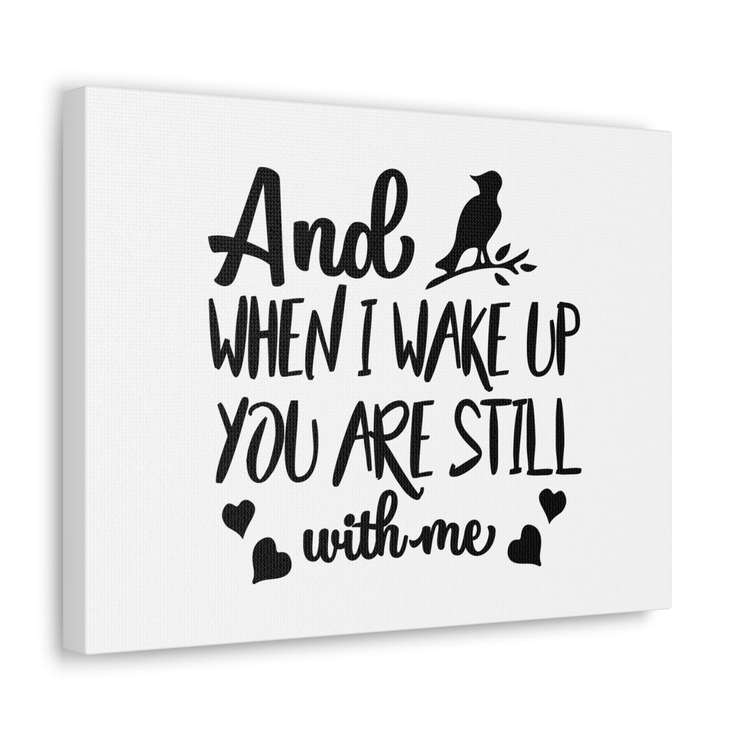 You Are Still With Me Exodus 14:14 Christian Wall Art Bible Verse Print Ready to Hang