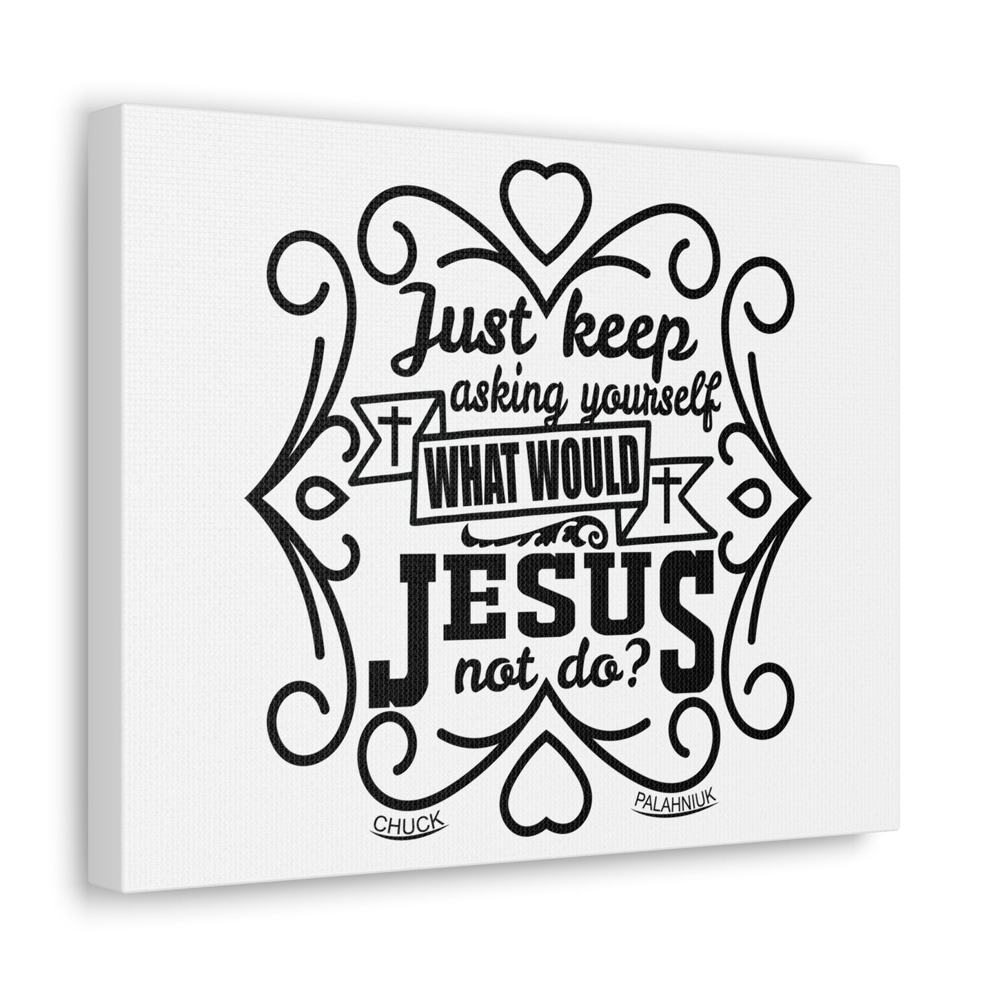 What Would Jesus Matthew 21:22 Christian Wall Art Print Ready to Hang