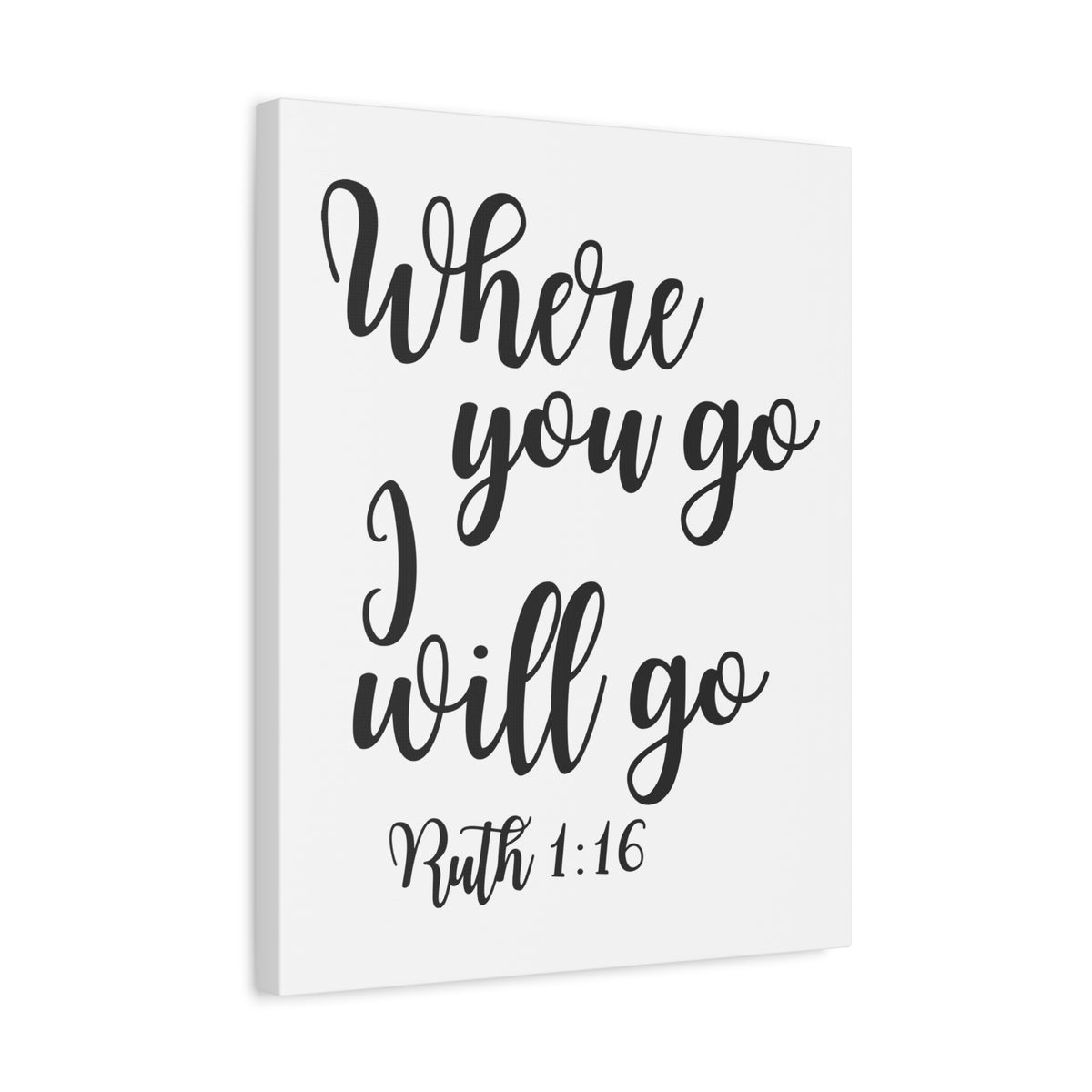 Scripture Walls  Bible Verse Canvas Christian Wall Art Ready to Hang Unframed