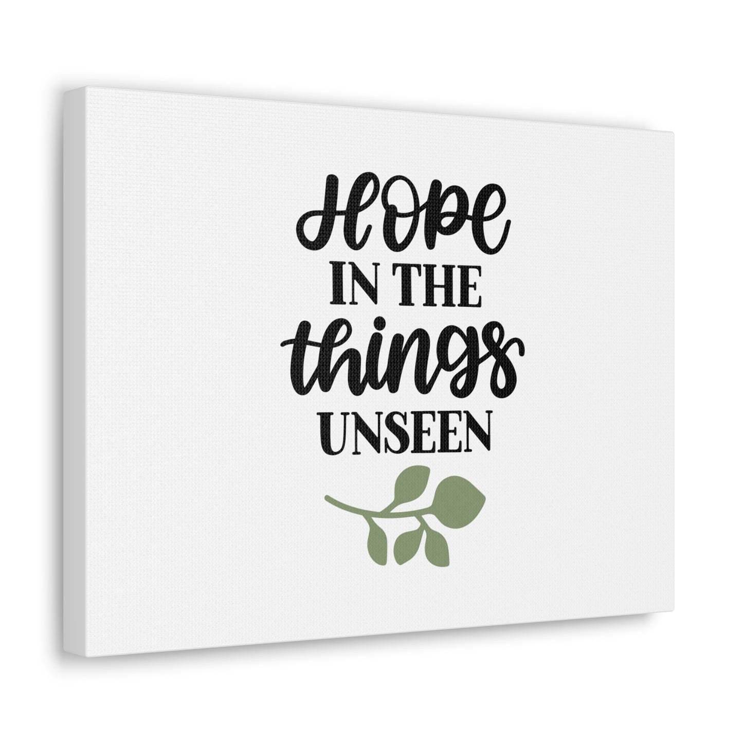 Hope In The Things Unseen Hebrews 11:1 Christian Wall Art Bible Verse Print Ready to Hang