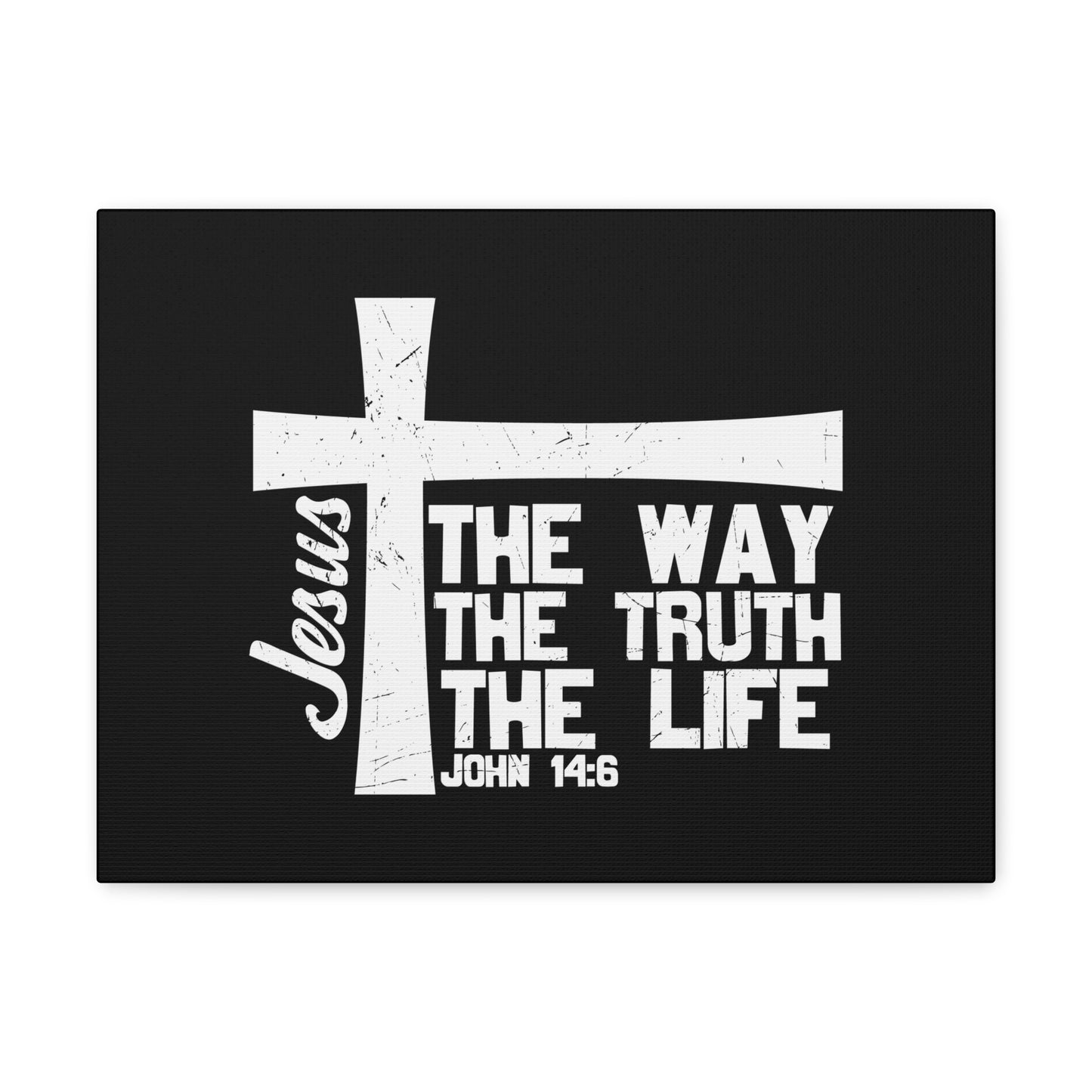 The Way, The Truth, The Life John 14:6 Christian Wall Art Bible Verse Print Ready to Hang