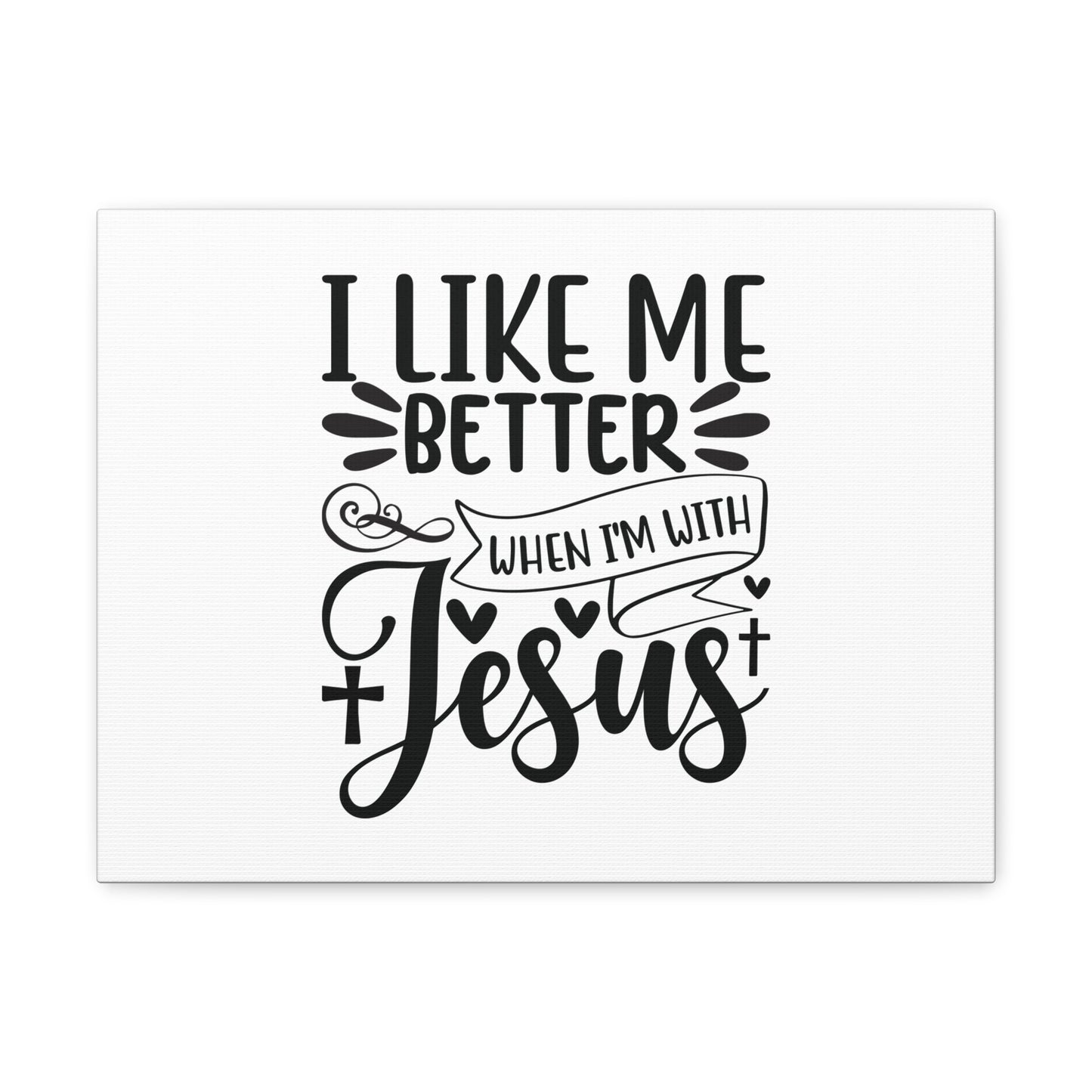 When I'm With Jesus Acts 4:13 Christian Wall Art Bible Verse Print Ready to Hang