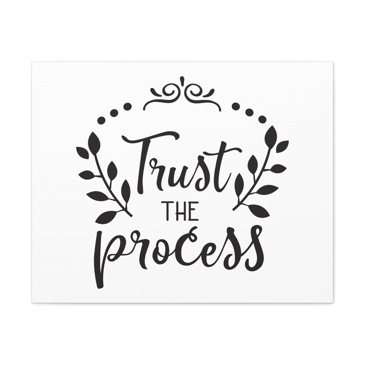 Trust The Process Psalm 37:3 Christian Wall Art Print Ready to Hang