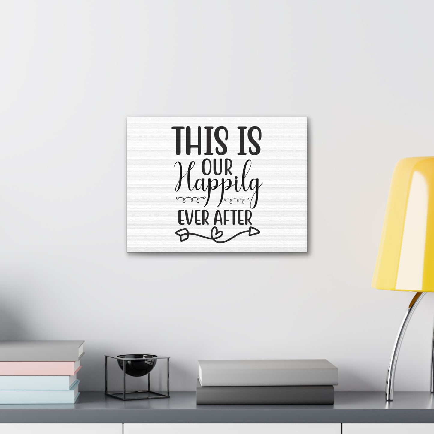 This Is Our Happily Ever After Jeremiah 29:11 Christian Wall Art Print Ready to Hang