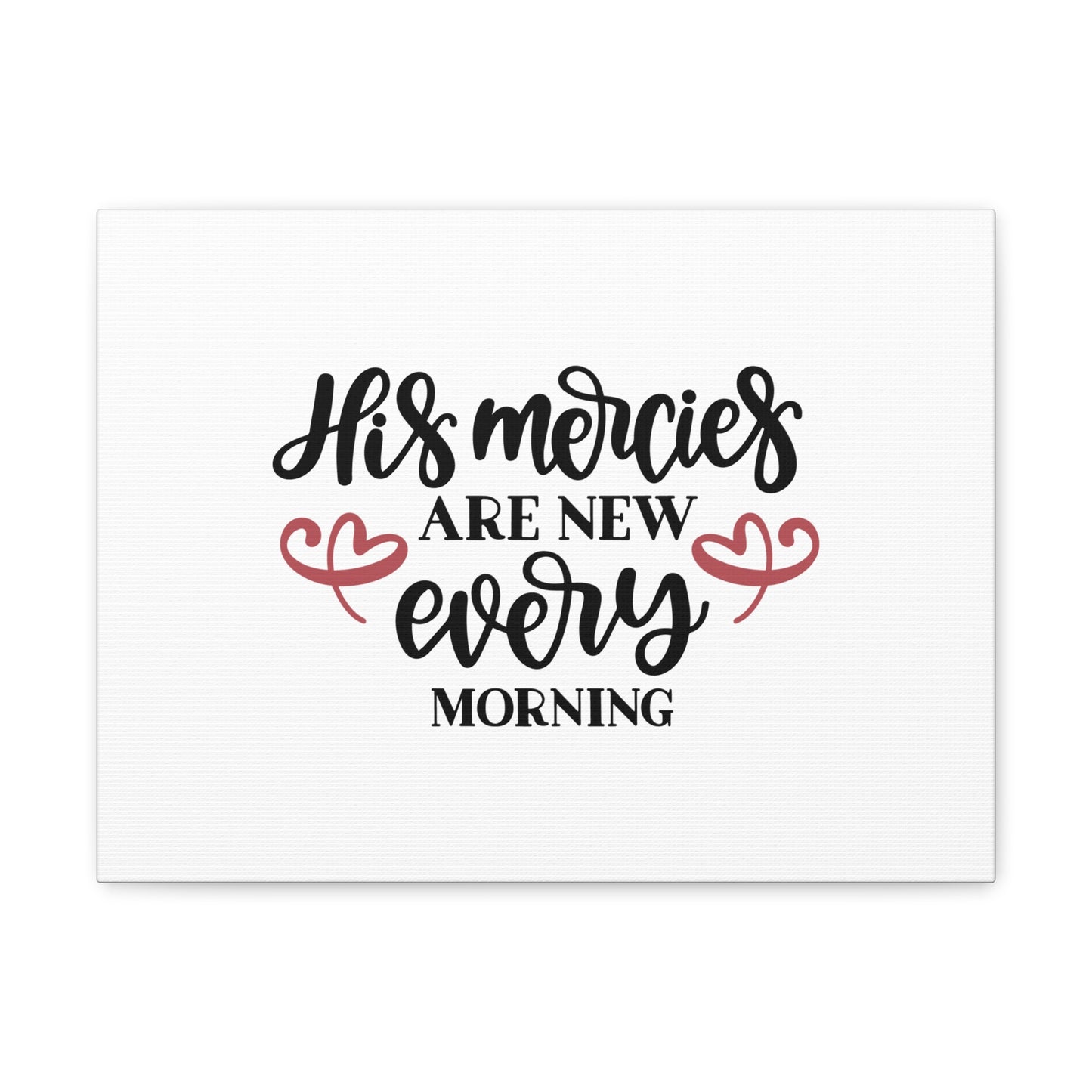 His Mercies Are New Every Morning Lamentations 3:22-23 Christian Wall Art Bible Verse Print Ready to Hang