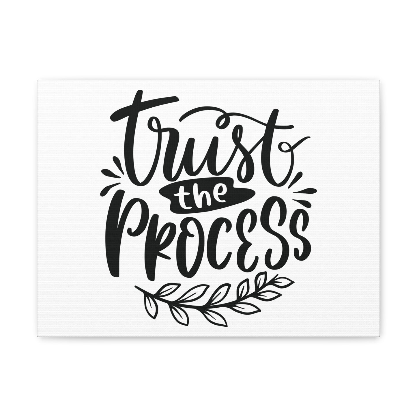 Trust The Process PSALM 37:3 Christian Wall Art Bible Verse Print Ready to Hang