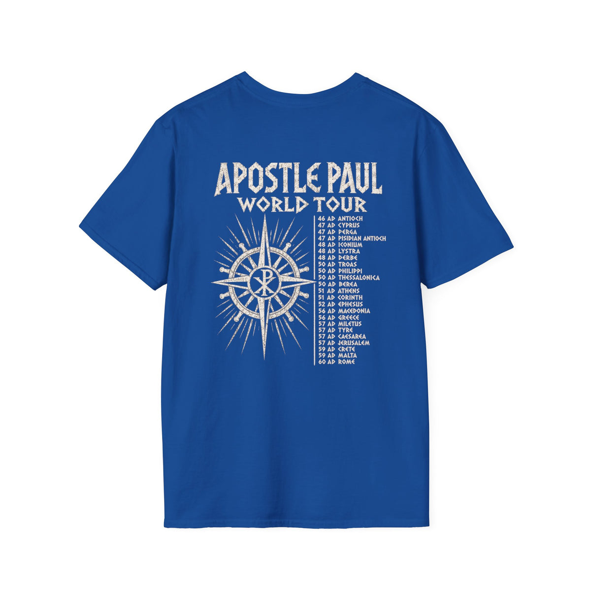 Apostle Paul Damascus Road World Tour Christian T-Shirt