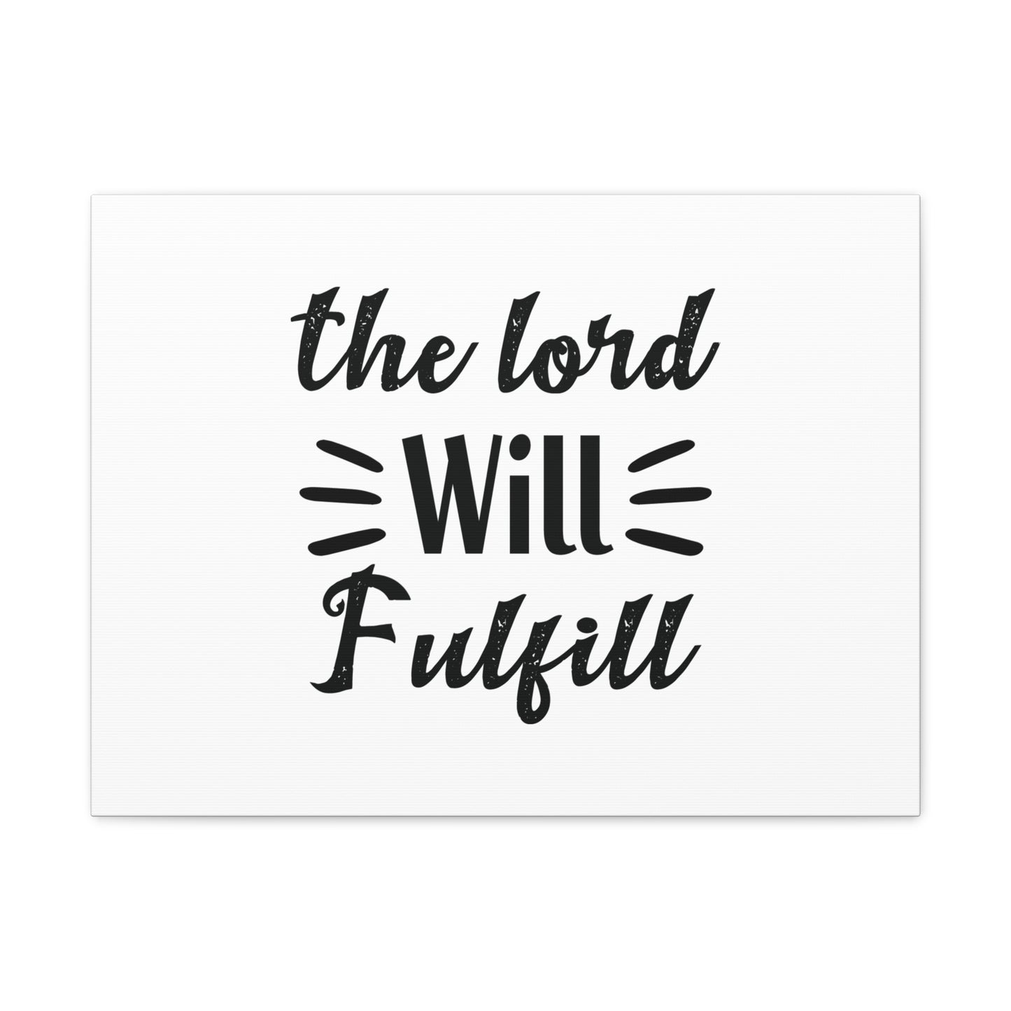 The Lord Will Fulfill 2 Peter 3:9 Christian Wall Art Bible Verse Print Ready to Hang