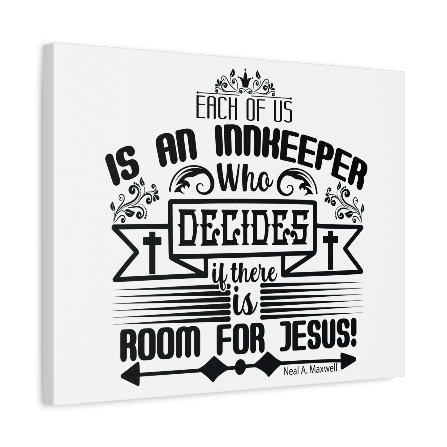 Scripture Canvas For Jesus Psalm 121:5 Christian Wall Art Print Ready to Hang