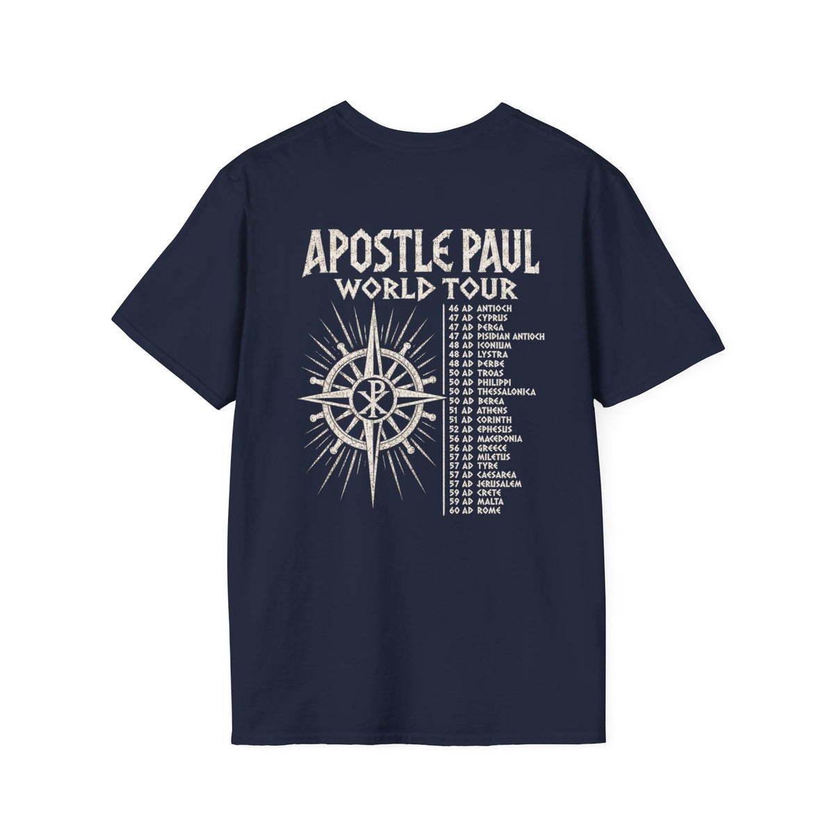 Apostle Paul Damascus Road World Tour Christian T-Shirt