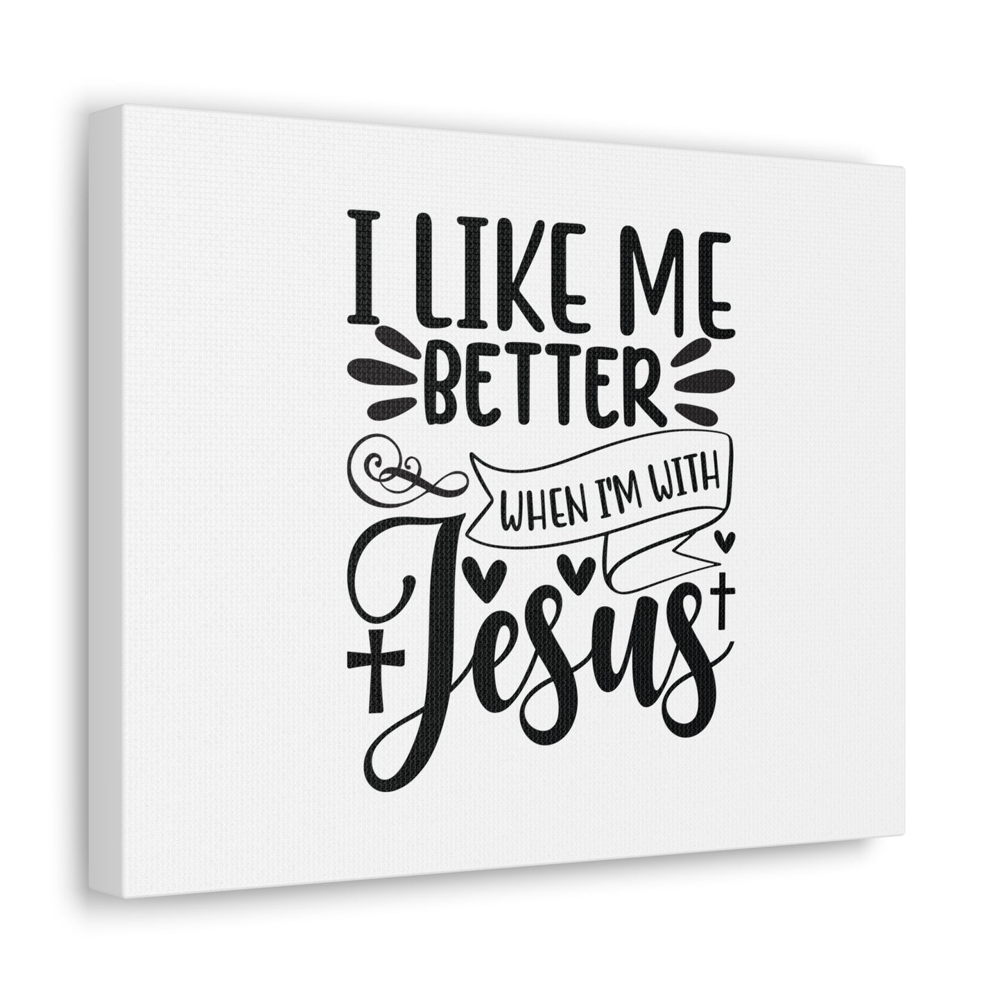When I'm With Jesus Acts 4:13 Christian Wall Art Bible Verse Print Ready to Hang