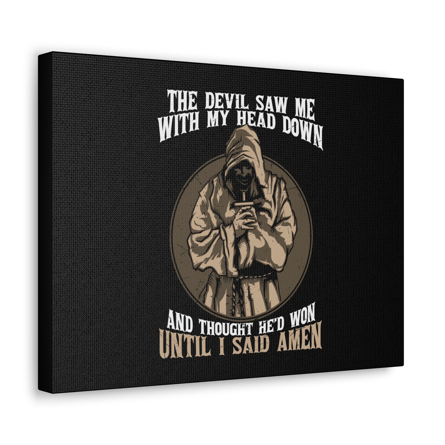 Until I Said Amen 2 Corinthians 11:3 Christian Wall Art Bible Verse Print Ready to Hang