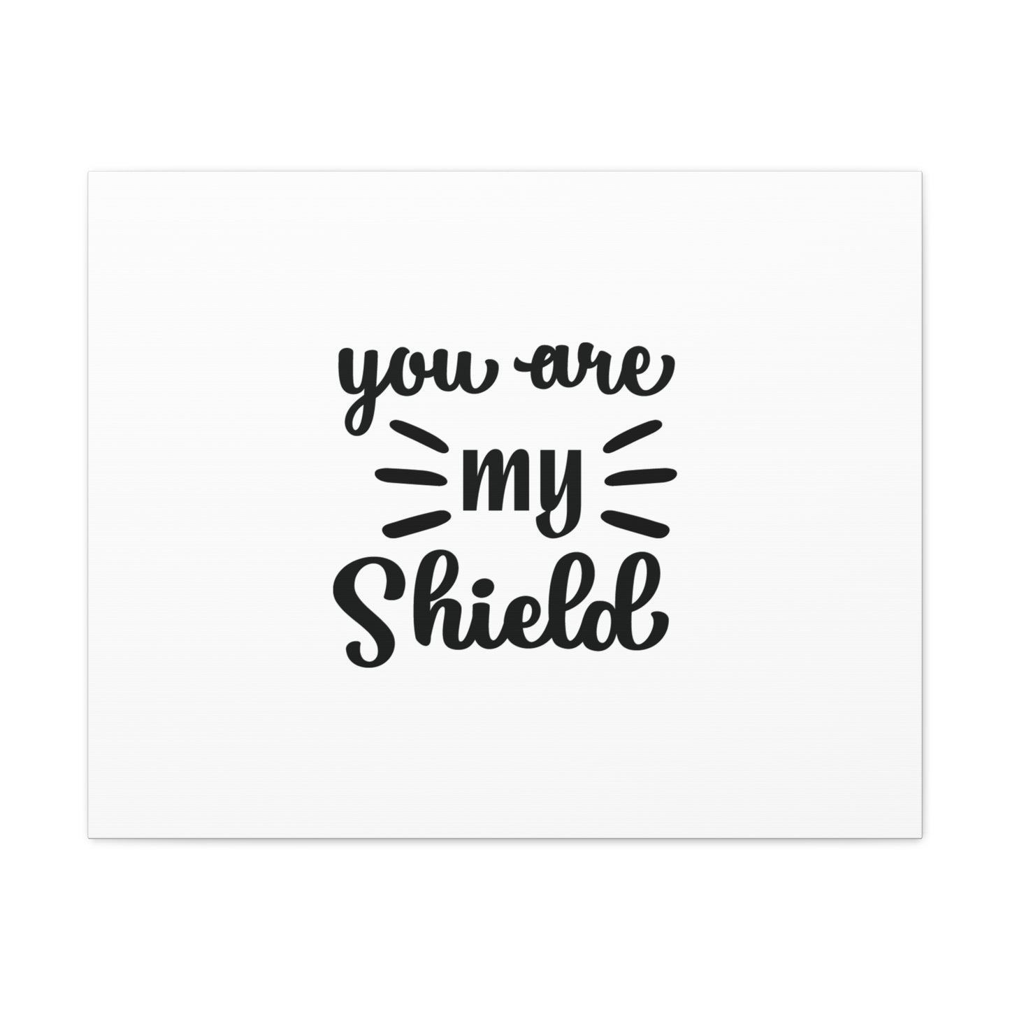 You Are My Shield Psalm 7:10 Christian Wall Art Bible Verse Print Ready to Hang