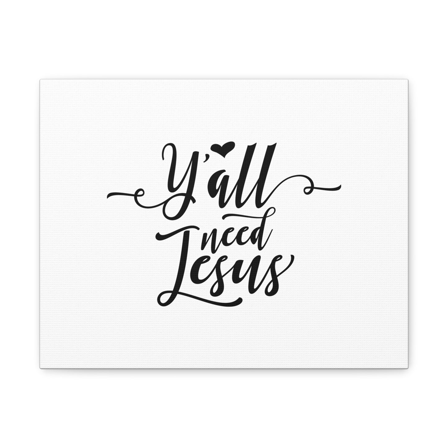 Ya'll Need Jesus Hebrews 12:2 Christian Wall Art Bible Verse Print Ready to Hang