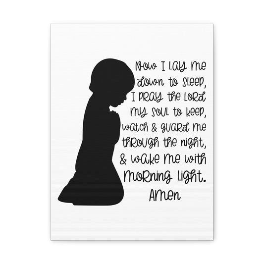 Wake Me With Morning Psalms 4:8 Christian Wall Art Print Ready to Hang