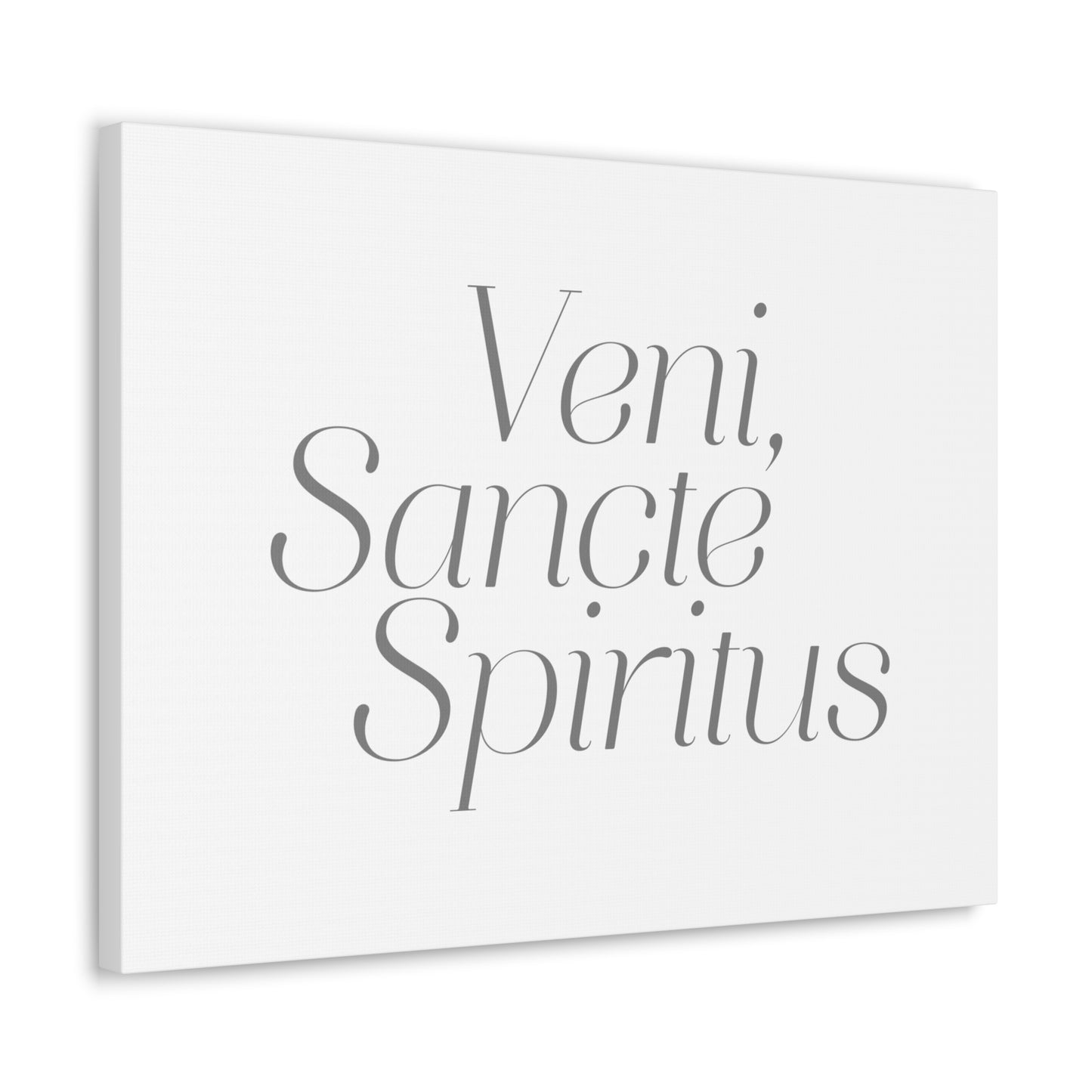 Veni, Sancte Spiritus John 15:26 Bible Verse Canvas Christian Wall Art Ready to Hang